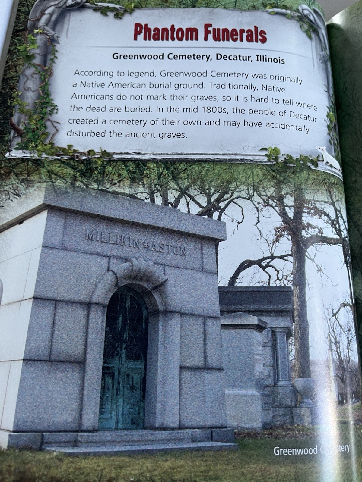 “Ghostly Graveyards” By Judy Allen HC 2016