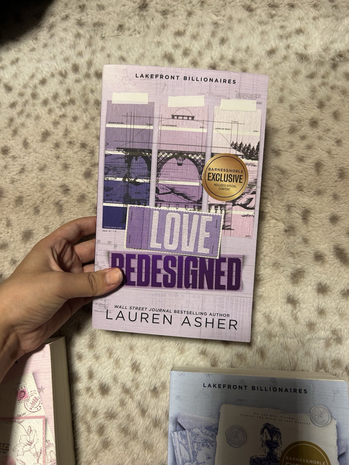 SIGNED Lakefront Billionaires 3 books by Lauren Asher