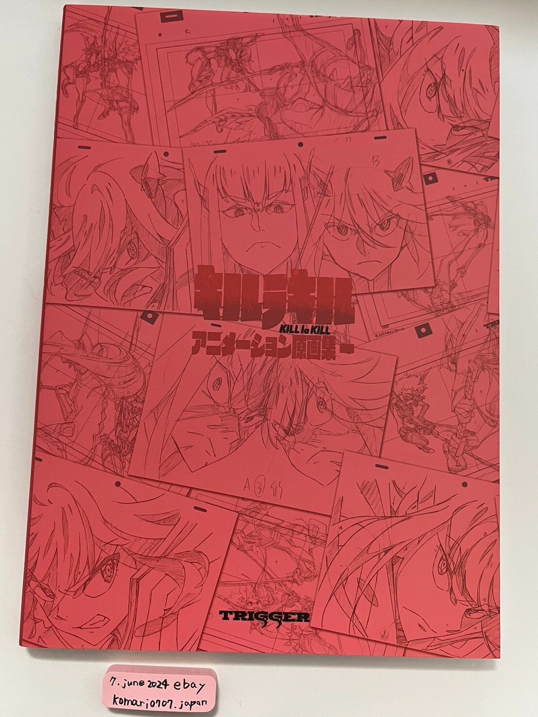 Rare TRIGGER KILL LA KILL Animation Art book 1st issued 20140815 Desgin Works