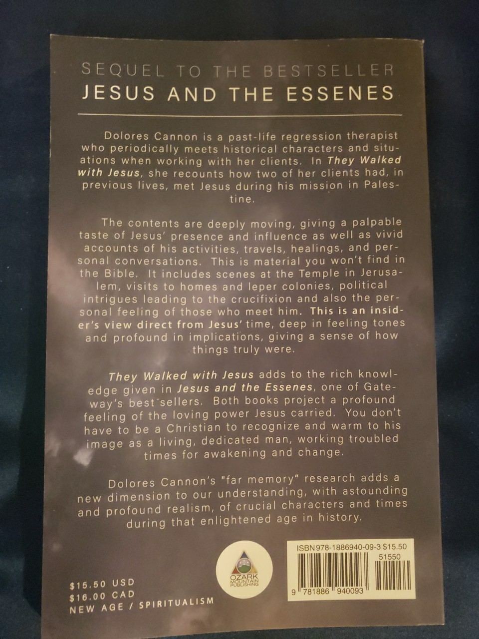 They Walked with Jesus: Past Life Experiences with Christ by Dolores Cannon