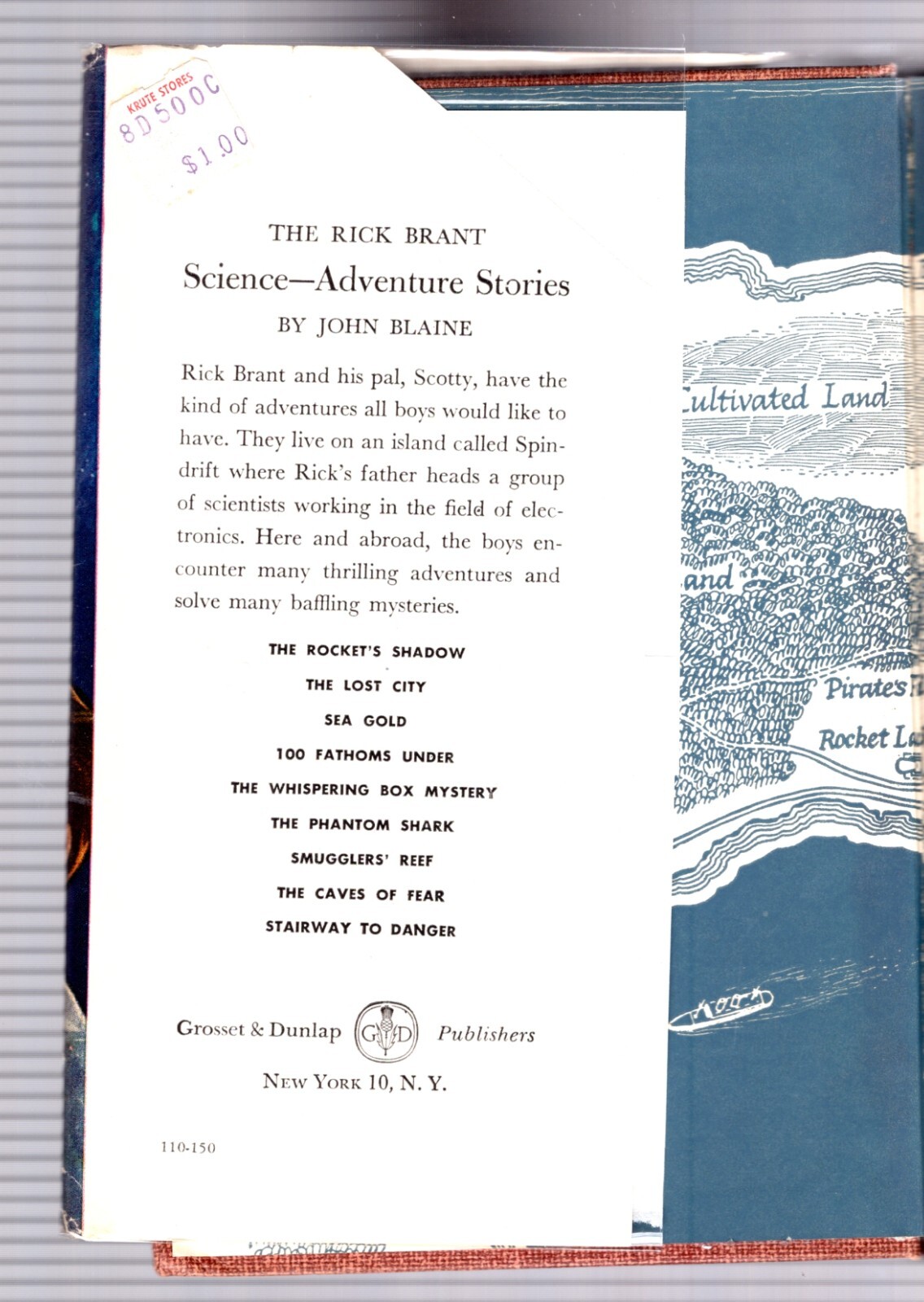 THE ROCKET’S SHADOW – RICK BRANT – HCDJ – 1947 – JOHN BLAINE – 359