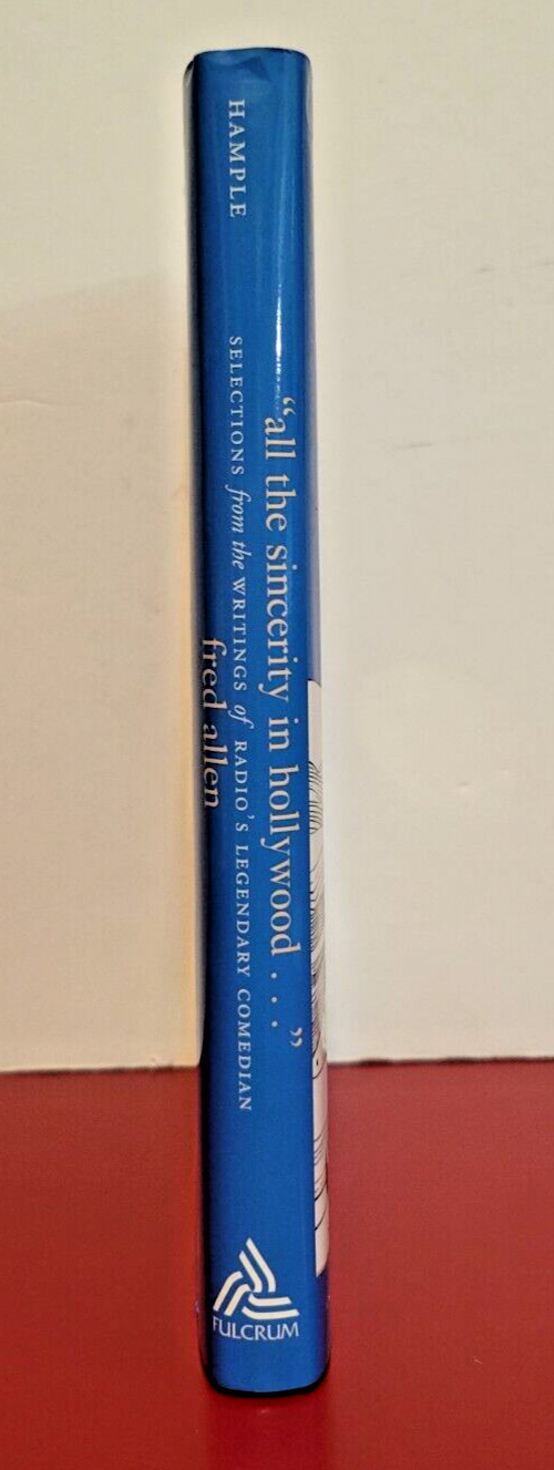 All the Sincerity in Hollywood | Fred Allen | Signed by Stuart Hample w/ drawing
