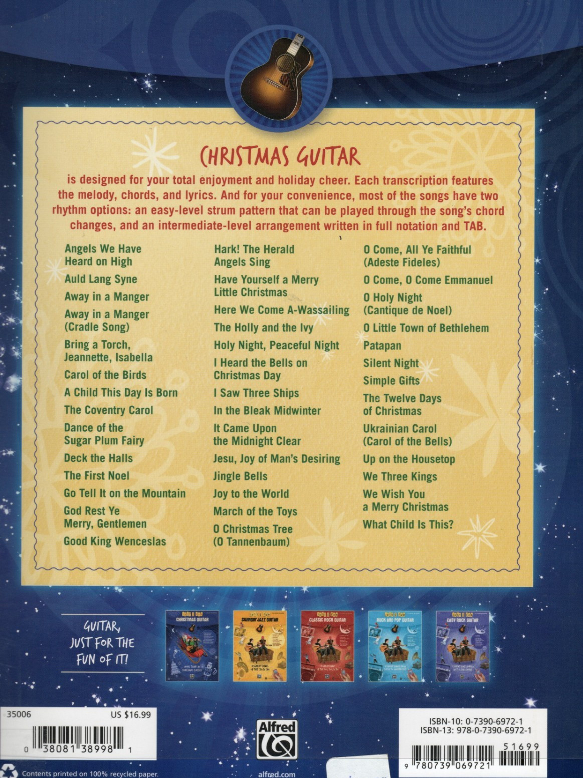 Just for Fun — Christmas Guitar : more than 40 Christmas Classics
