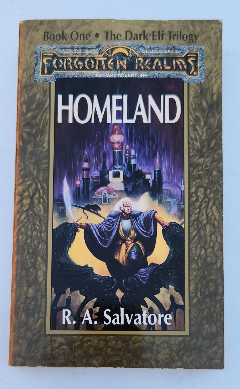 R.A. Salvatore The Dark Elf Trilogy Set Paperback: Homeland Exile Sojourn