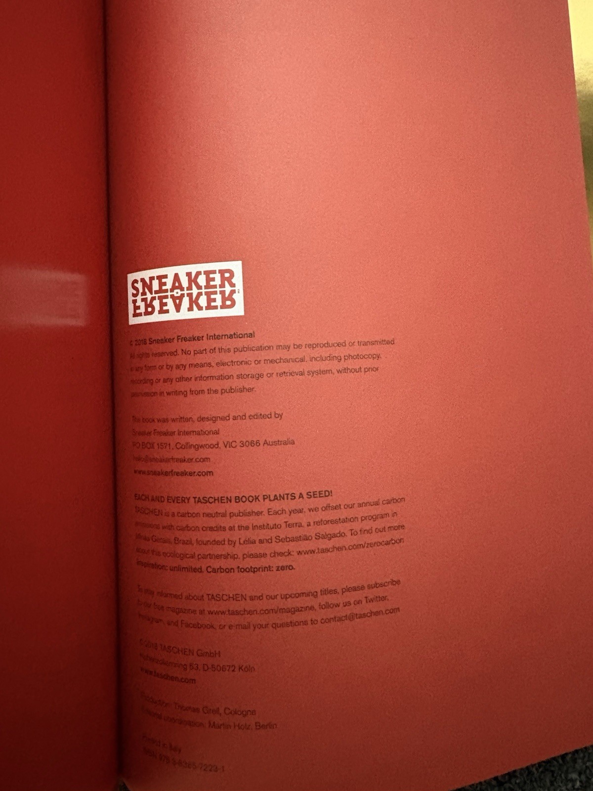 Sneaker Freaker. the Ultimate Sneaker Book by Simon Wood (2018, Hardcover)