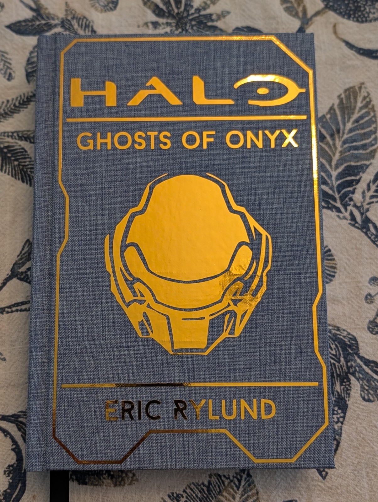 Halo Ghosts Of Onyx By Eric Rylund Custom Rebound Hardcover Collector’s Book