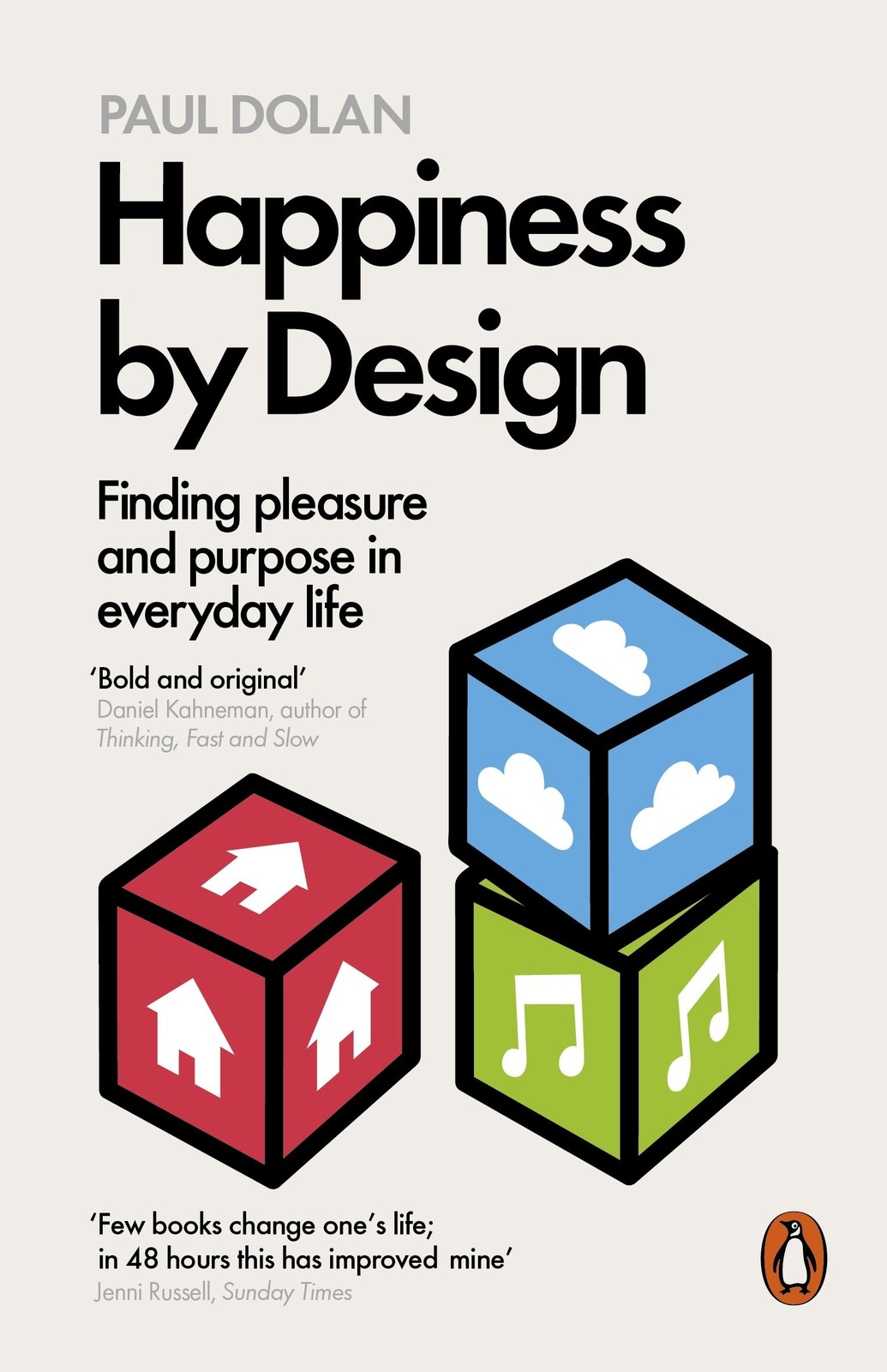 Happiness By Design – paperback Paul Dolan