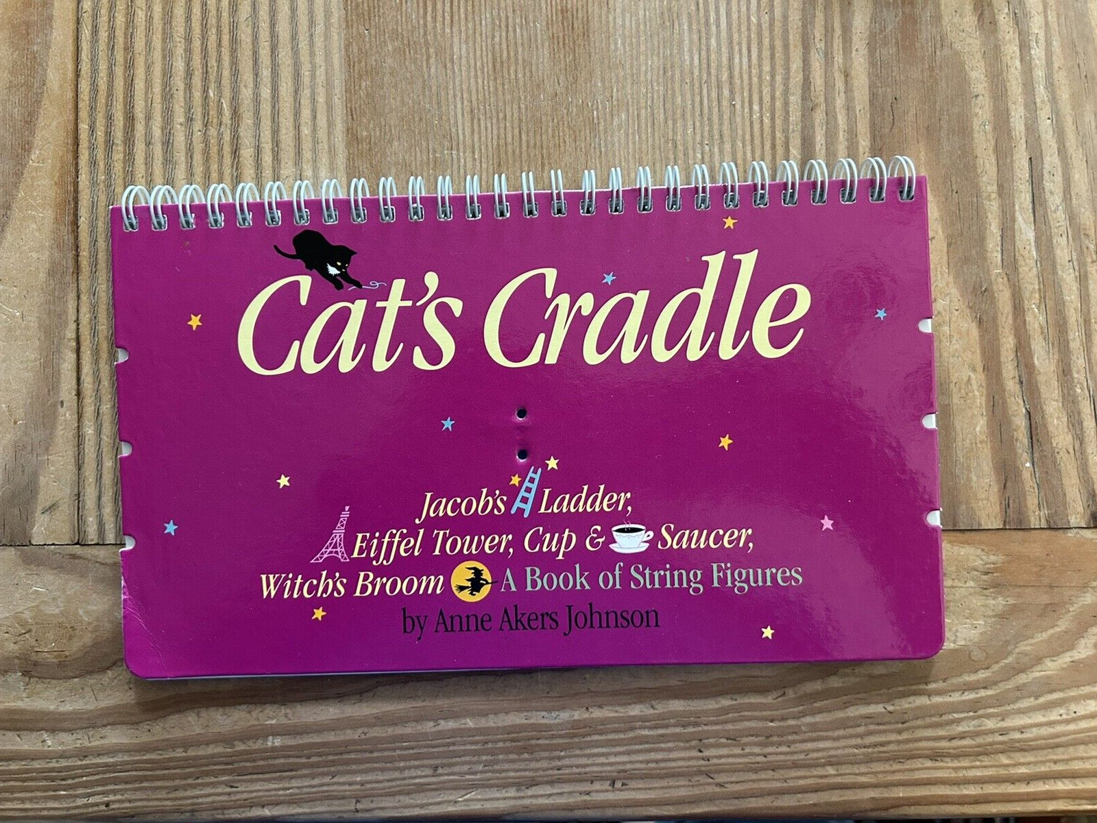 Cat’s Cradle: A Book of String Figures, by Anne Akers Johnson 1993 (NO STRINGS)