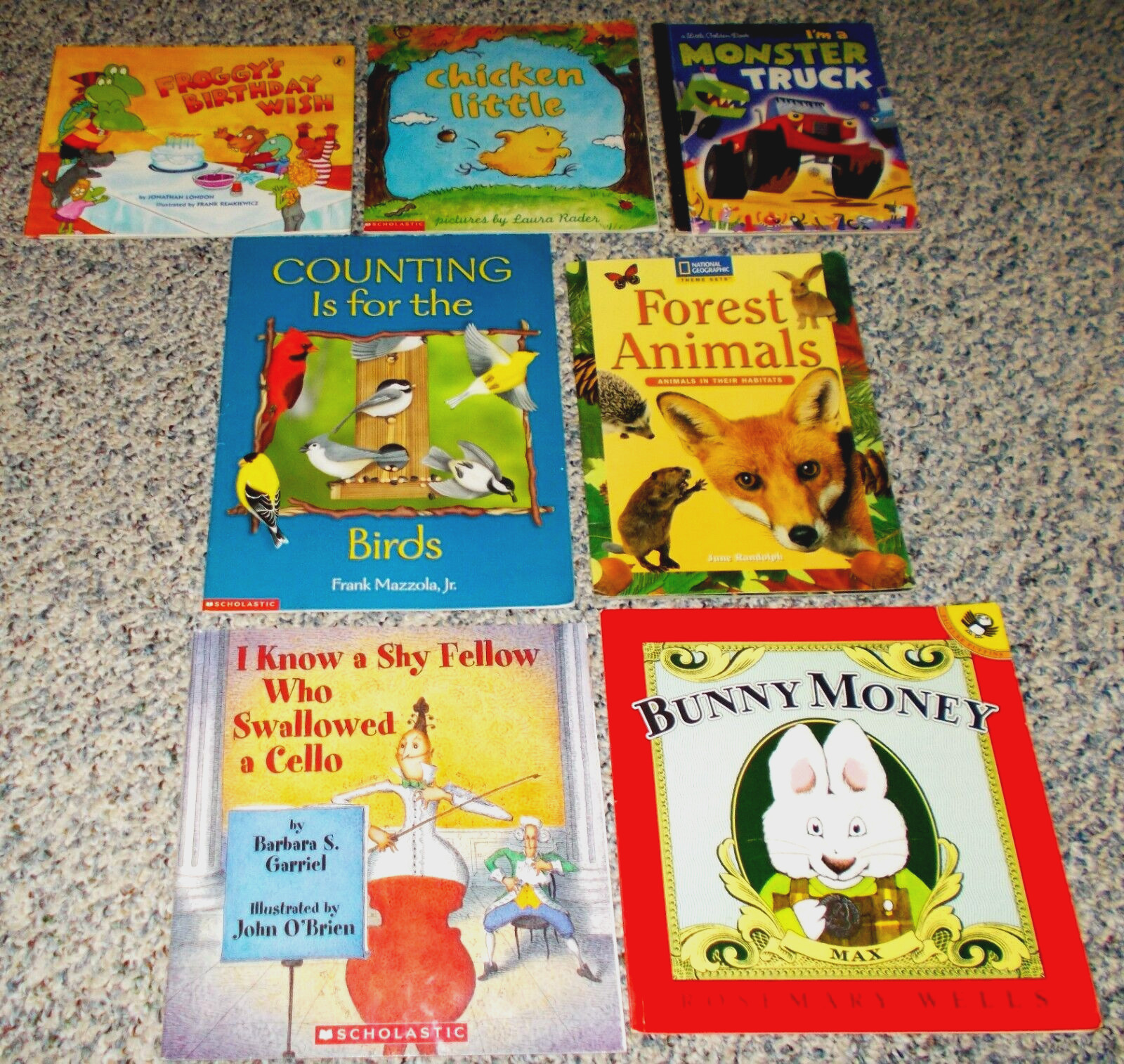 Wonderful Lot of 11 Pre-owned Children’s Books – Mixed Reading Levels (Lot N)