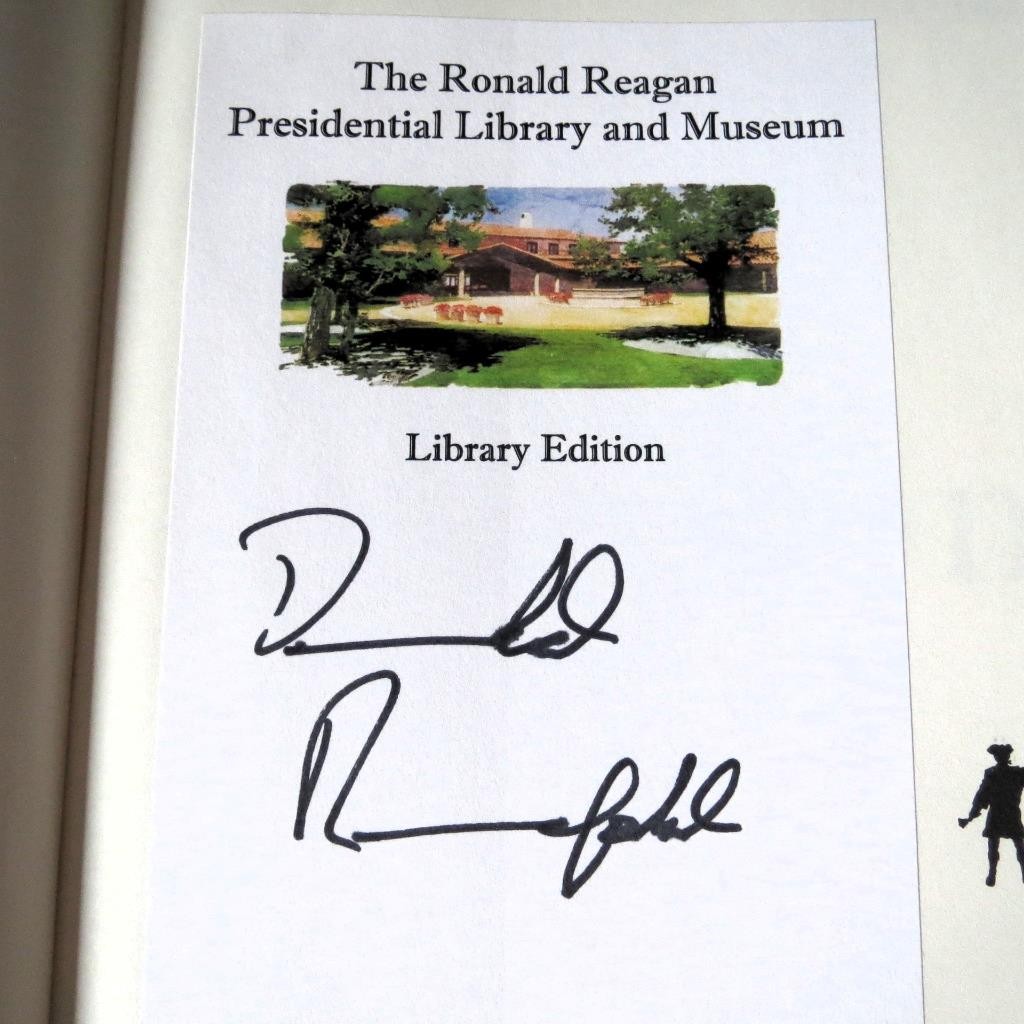 Known and Unknown Memoir Donald Rumsfeld Signed Ronald Reagan Library 1st Ed