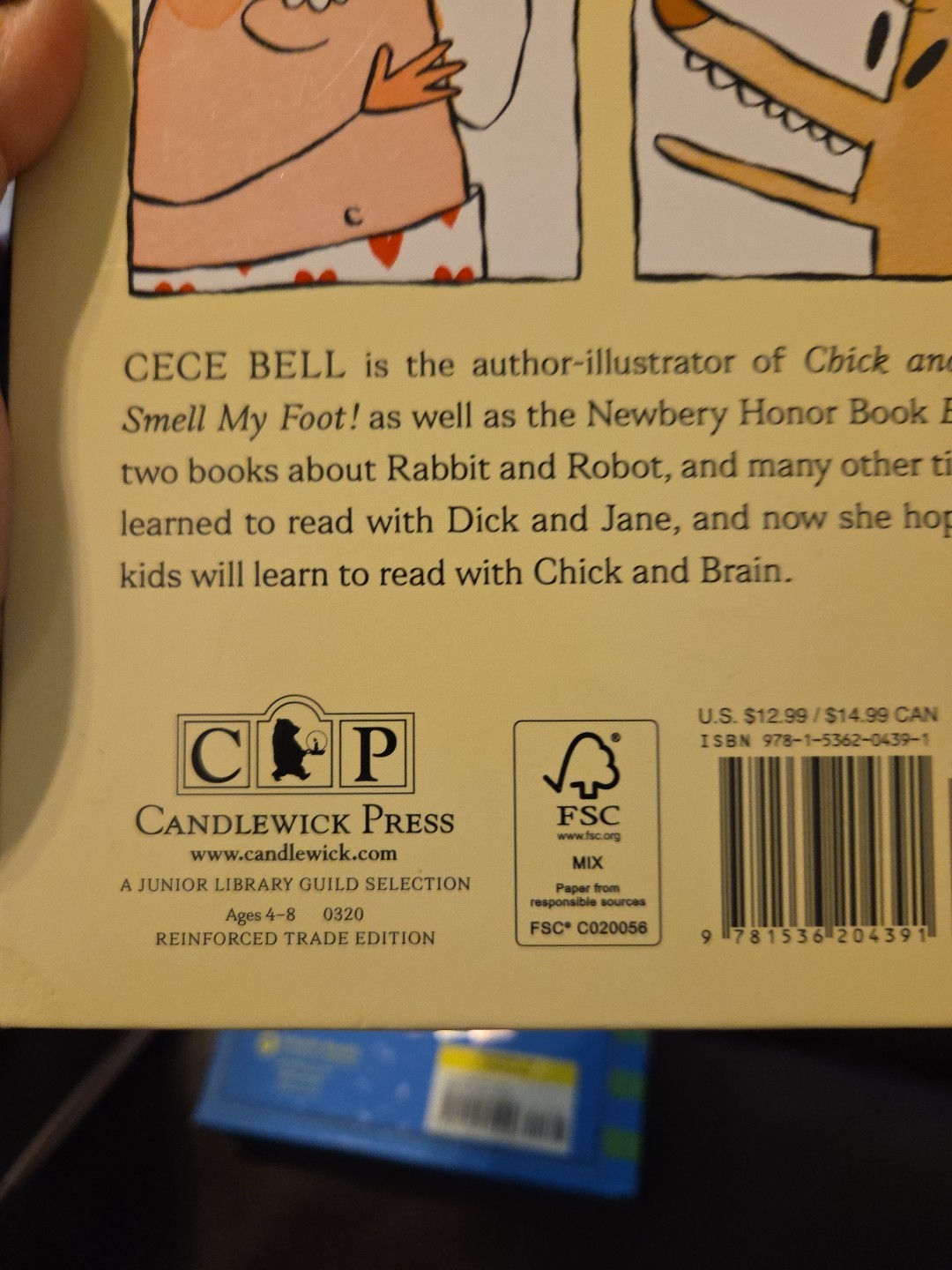 Chick and Brain: Egg or Eyeball? by Cece Bell (2020, Hardcover)