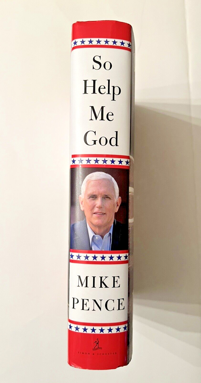 SO HELP ME GOD Mike Pence FLAT SIGNED 2022 First Edition First Printing HC DJ