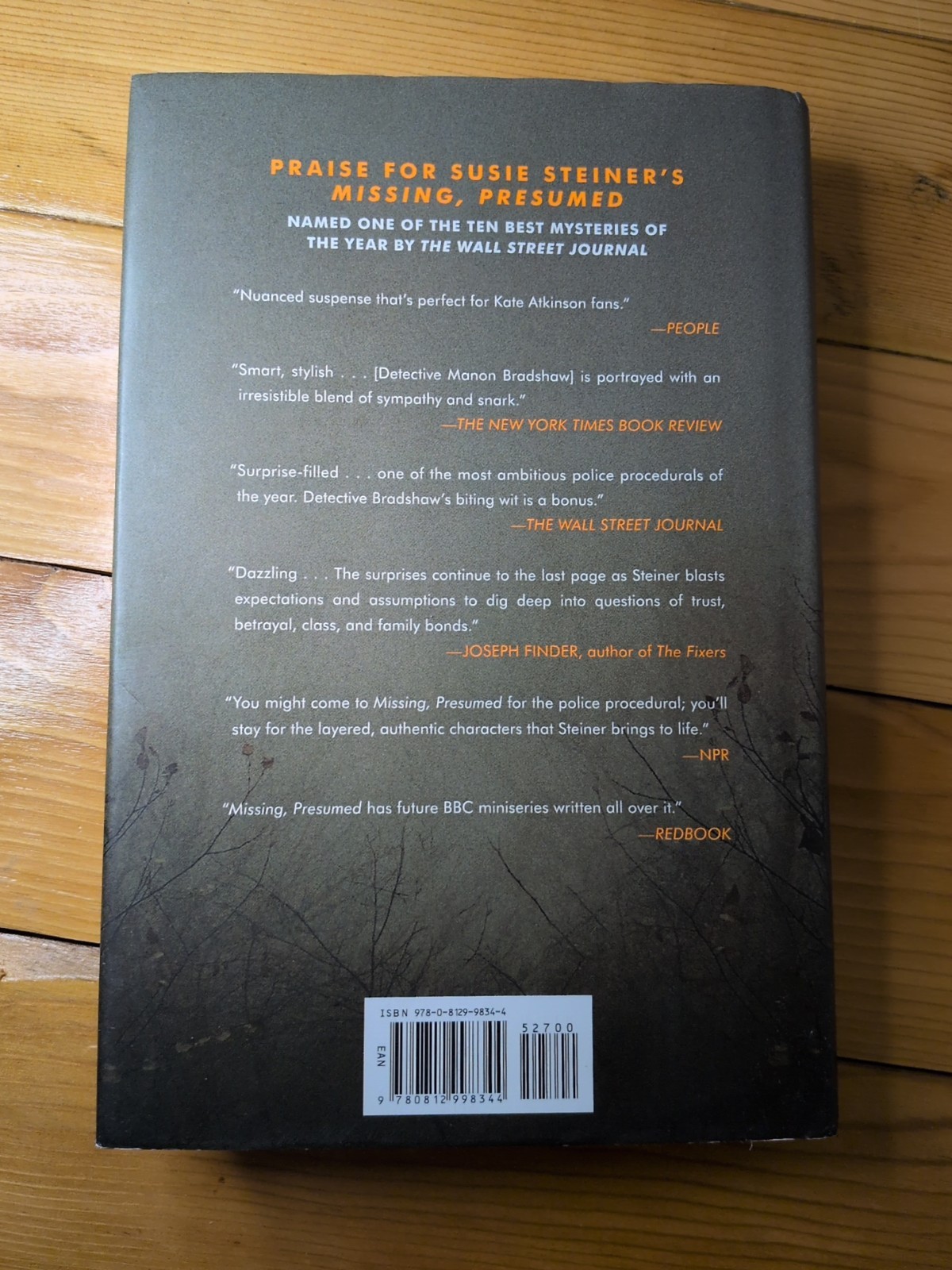 Persons Unknown by Susie Steiner (2017, Hardcover) First Edition First Printing