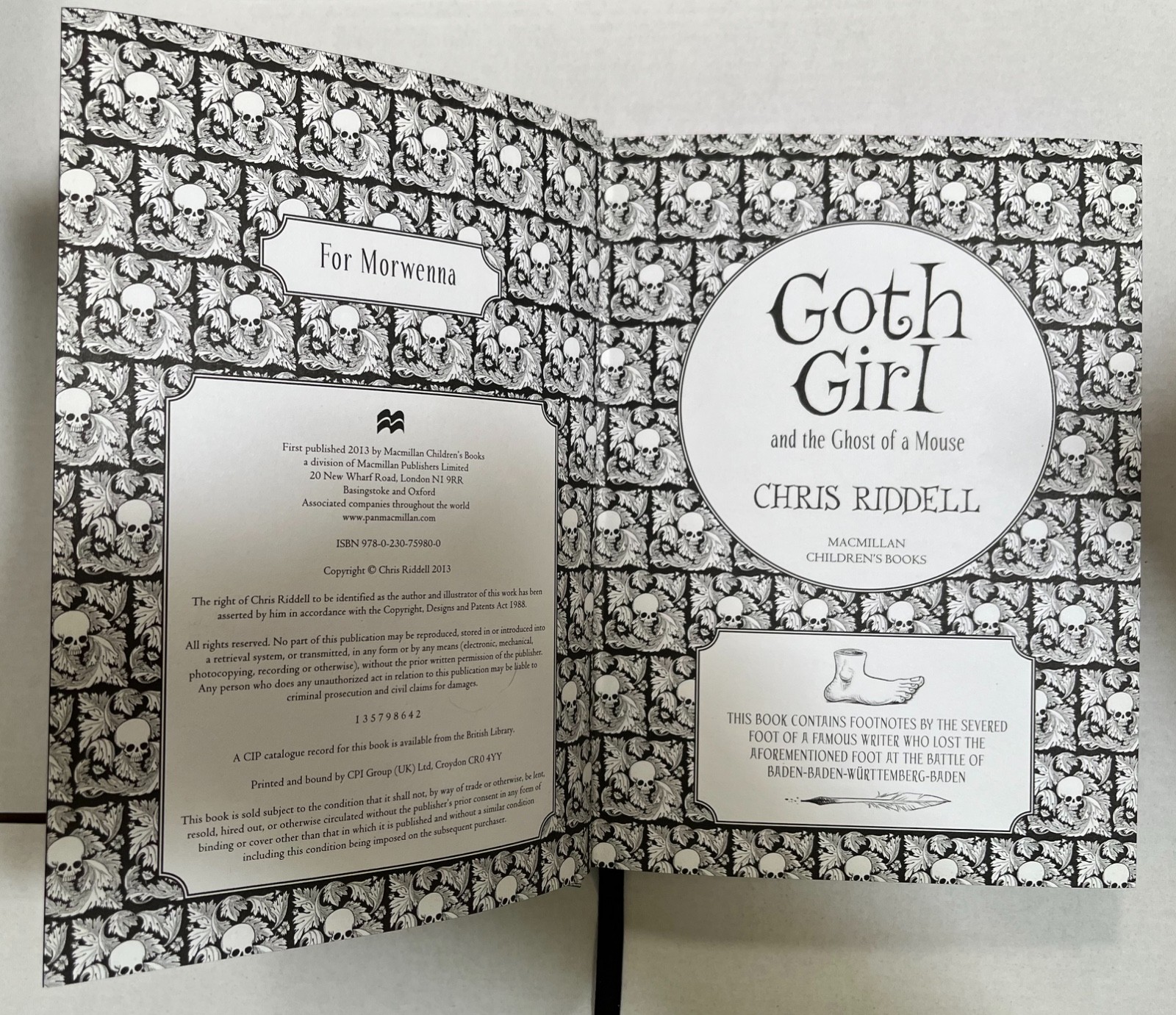 Goth Girl Series (4 books) – Chris Riddell – Hardcover