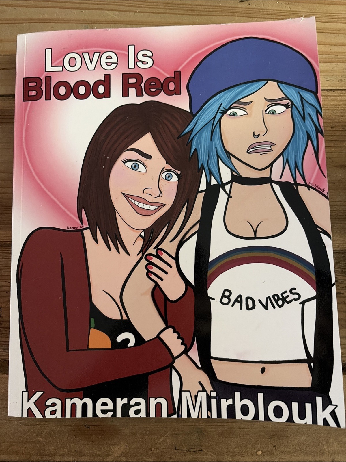 Love Is Blood Red by Kameran Mirblouk (TPB BLURB 2024) Fantasy