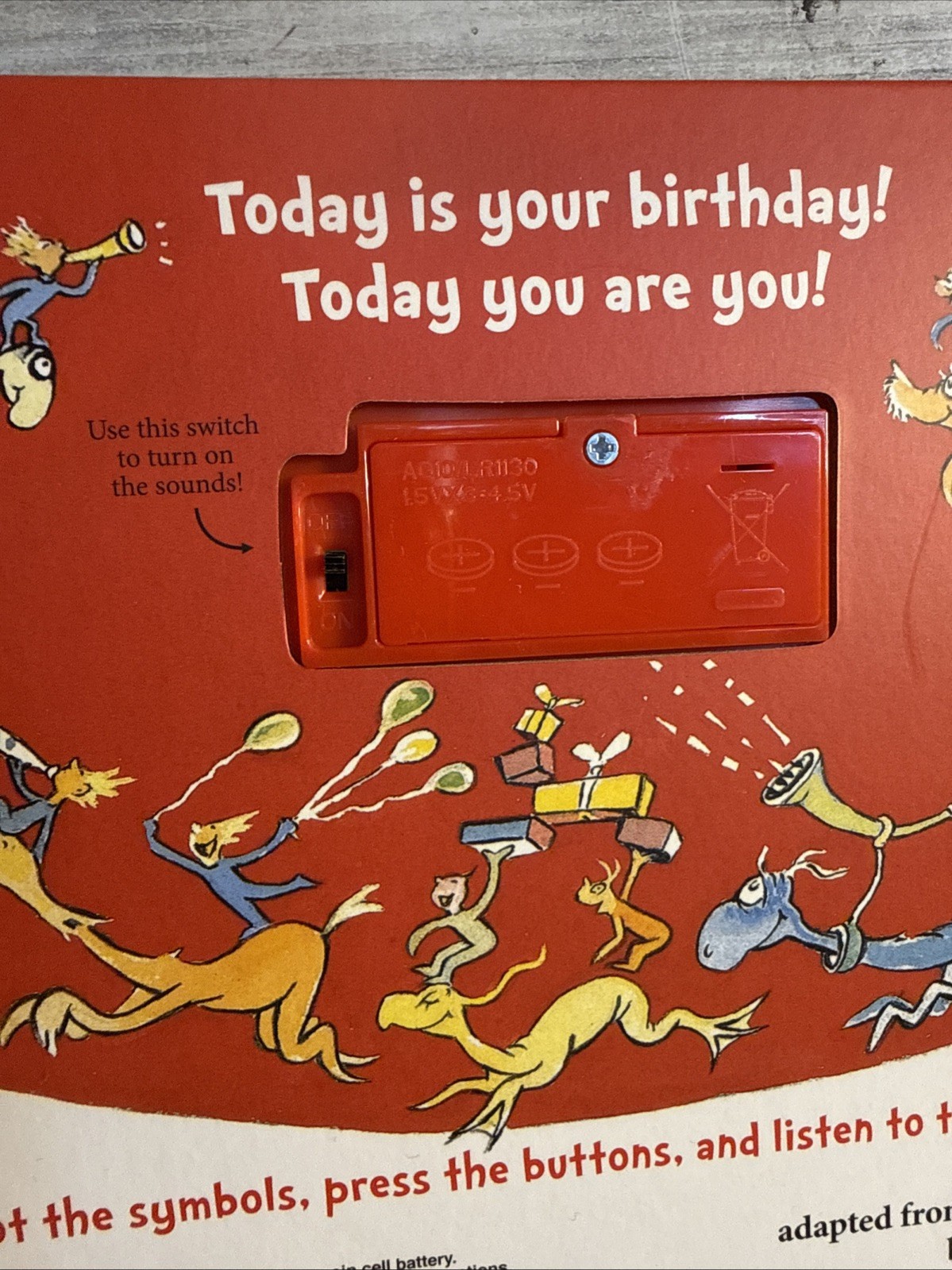 Dr. Seuss’s Happy Birthday to You! with 12 Silly Sounds: An Interactive Book