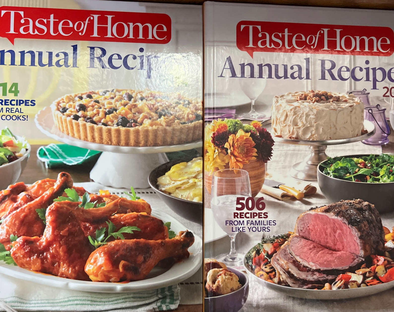 Lot Of 21 Taste Of Home Hardcover Books Annual Recipes Contest 1990s 2000s