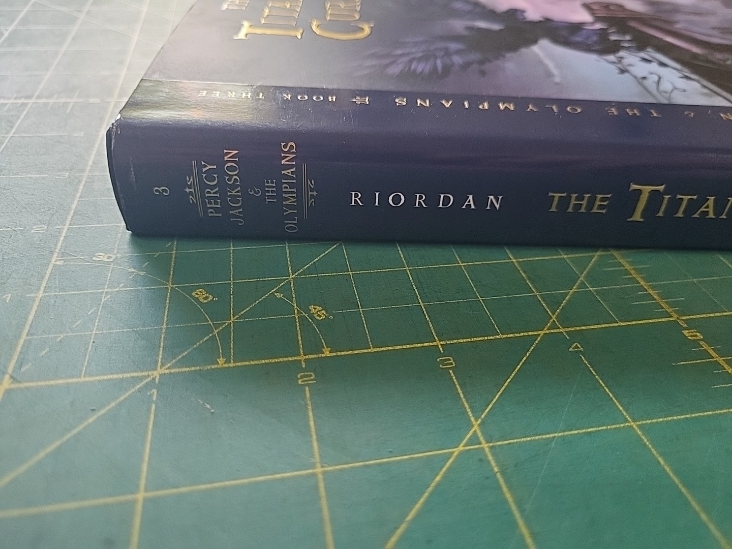 The Titan’s Curse By Rick Riordan (Hardcover) First Edition Book