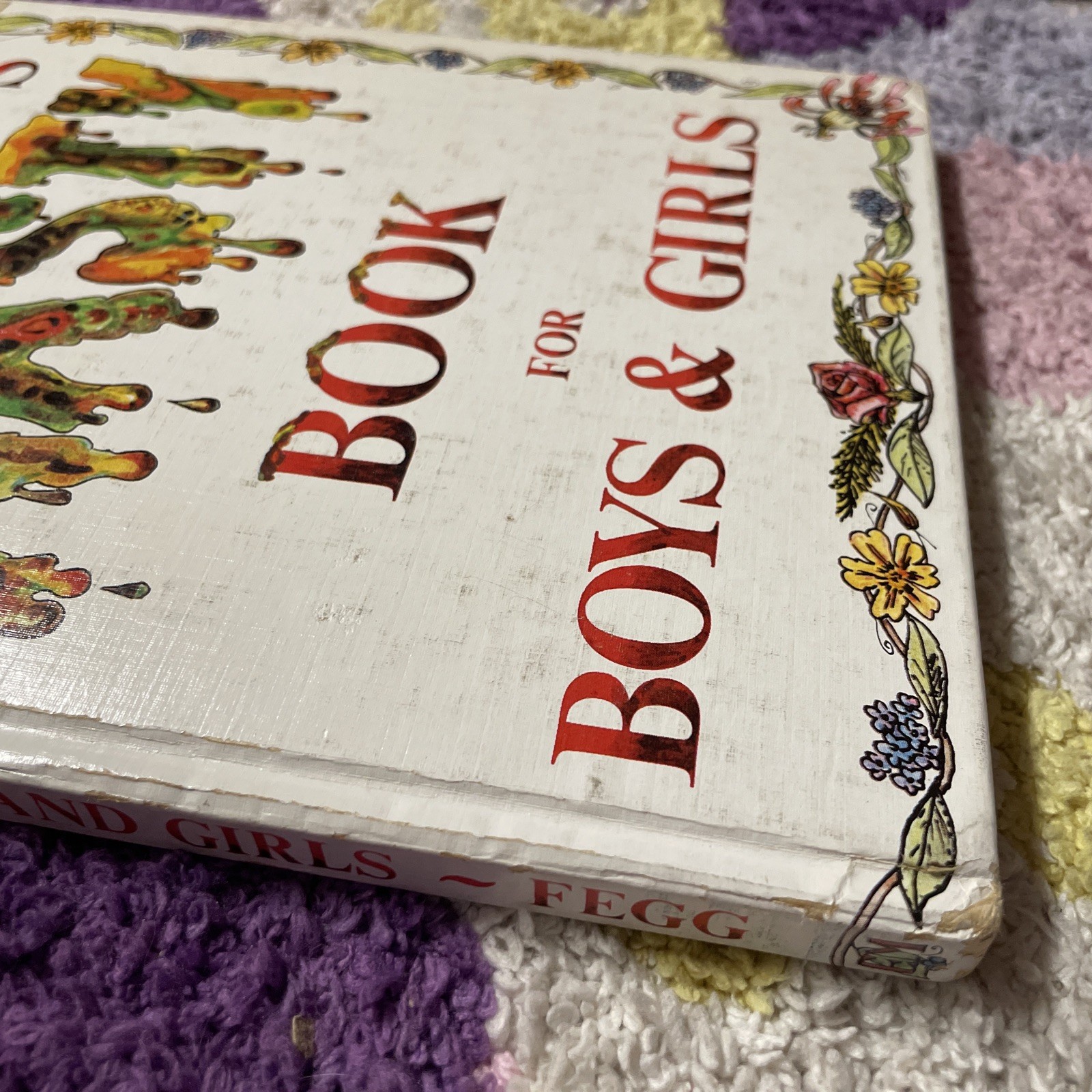 Bert Fegg’s Nasty Book for Boys and Girls RARE 1974 Hardcover Monty Python Book