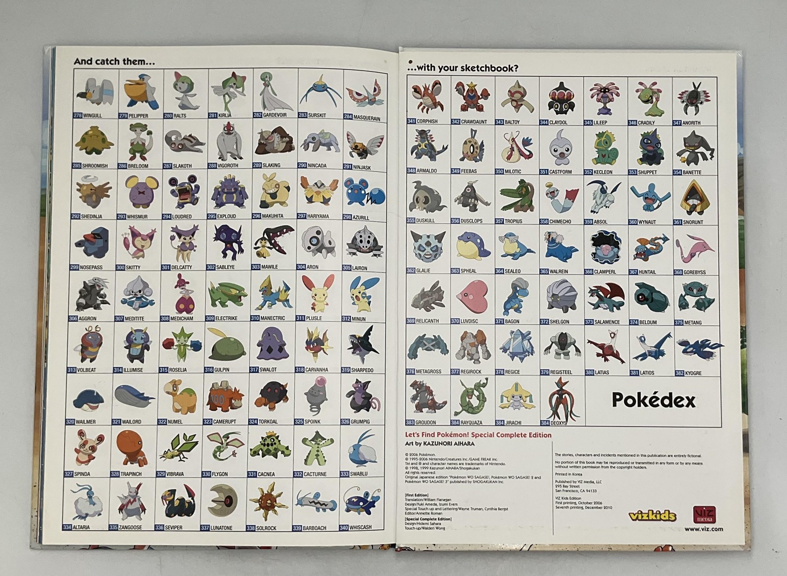 LET’S FIND POKÉMON! SPECIAL COMPLETE EDITION Kazunori Aihara Hardcover