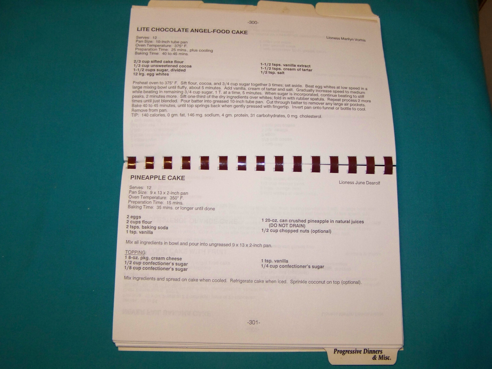 Emmaus Lioness Club Cookbook 1992 Emmaus Pennsylvania PA 428 pages