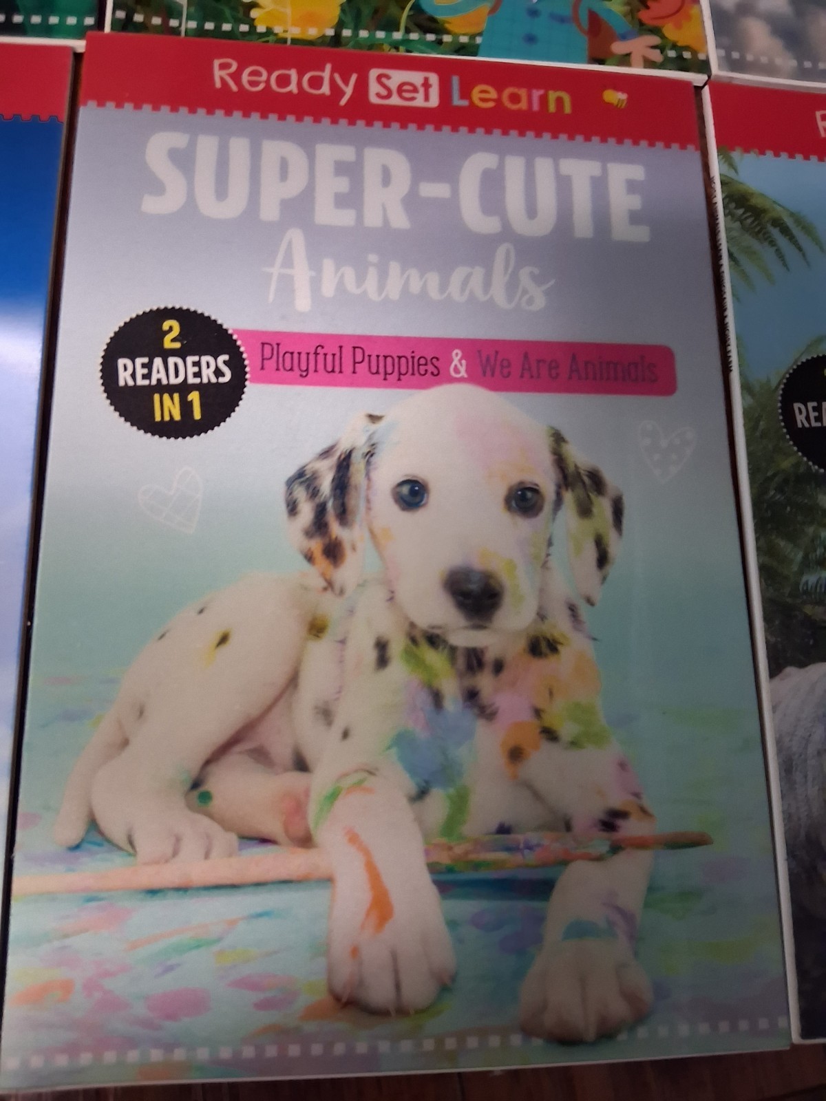 6 Book Set Ready Set Learn 2 Readers in 1 Kindergarten Level Rosie Greening New