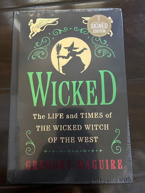 SIGNED Gregory Maguire WICKED Collector’s Edition Hardcover Sealed
