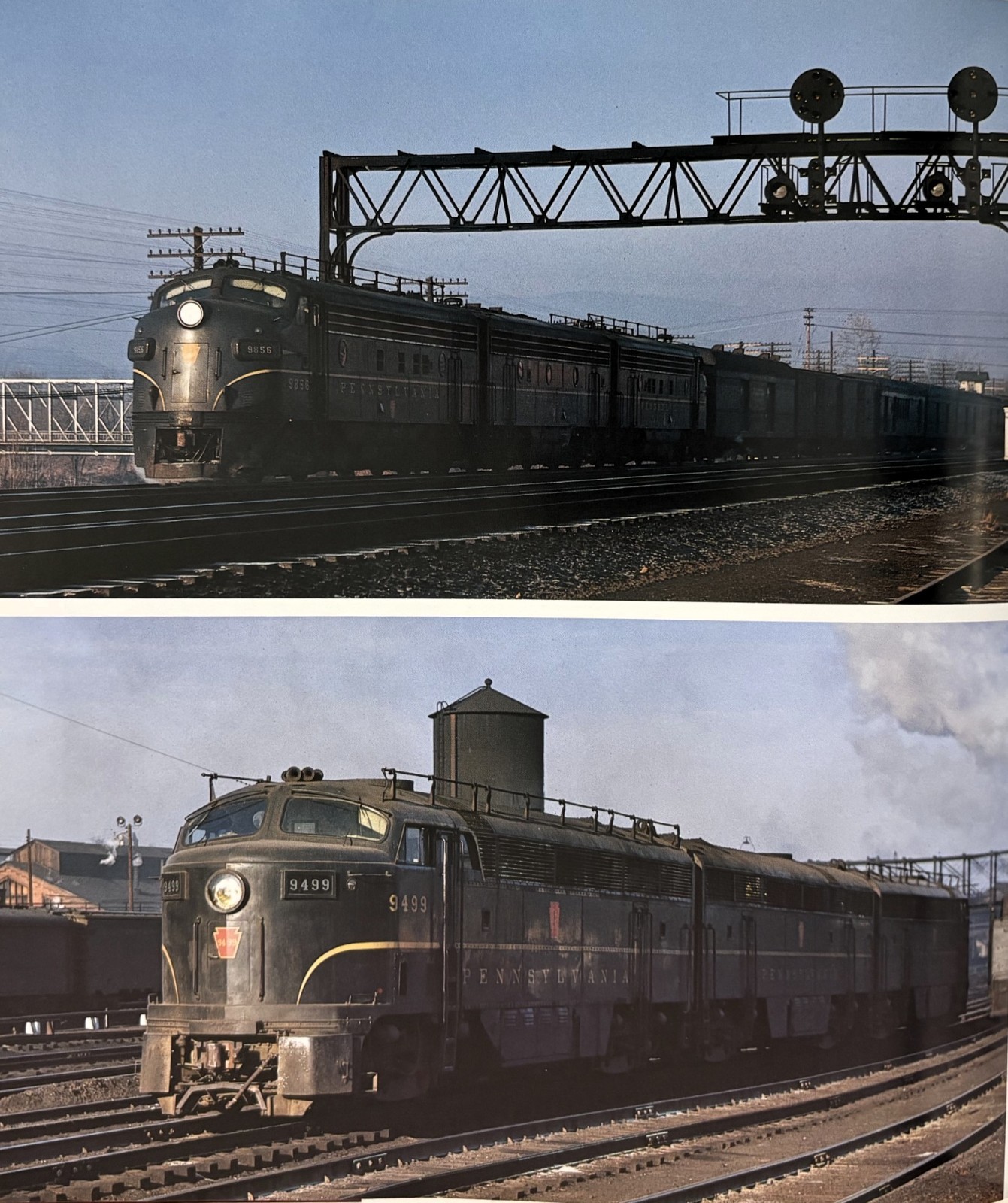 The Pennsylvania Railroad: 1940s-1950s by Don Ball, Jr., hc/dj, 2d edition, 1986