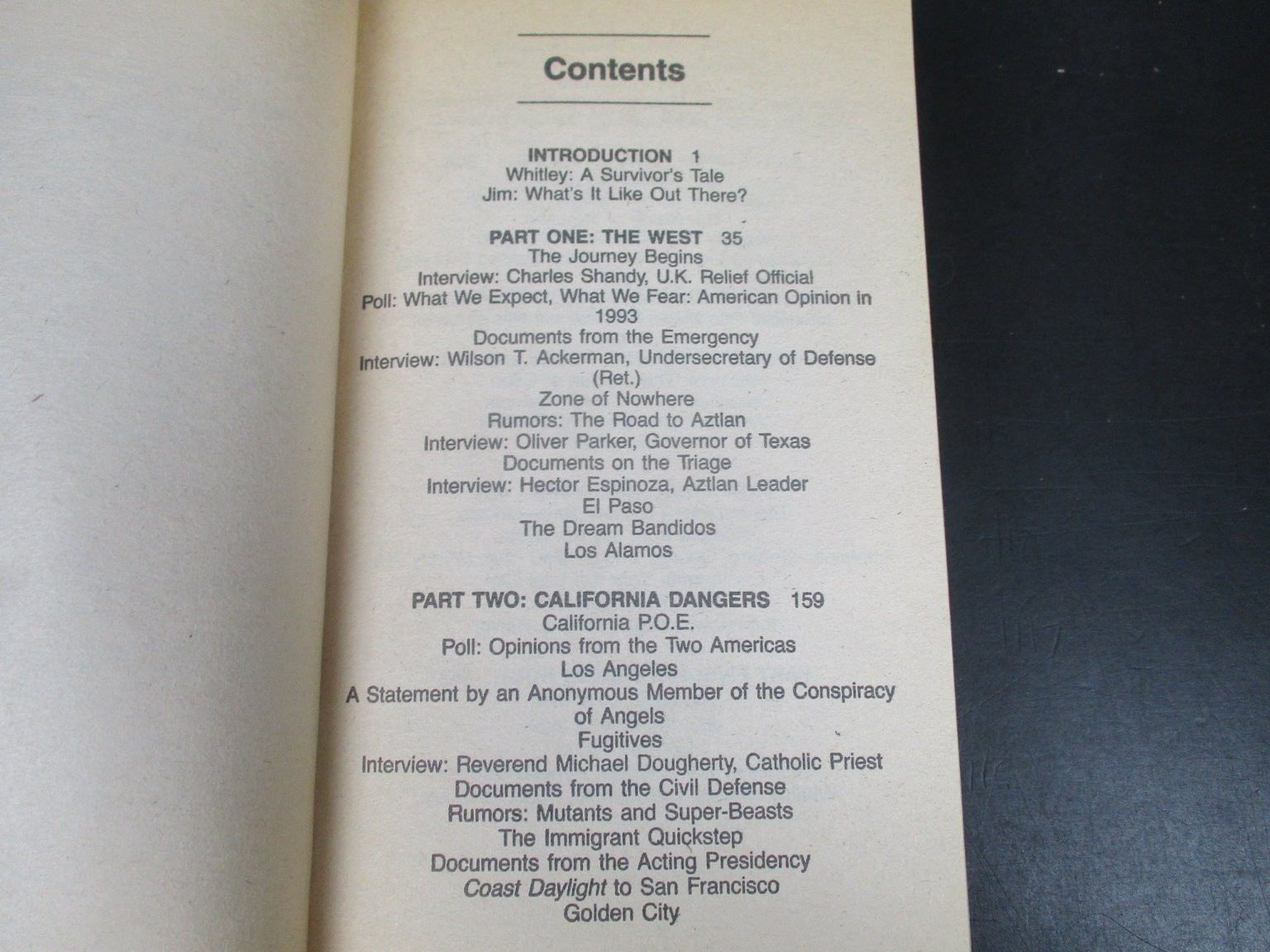 WARDAY by Whitley Strieber James Kunetka 1985 PB POST-NUCLEAR WAR AMERICA