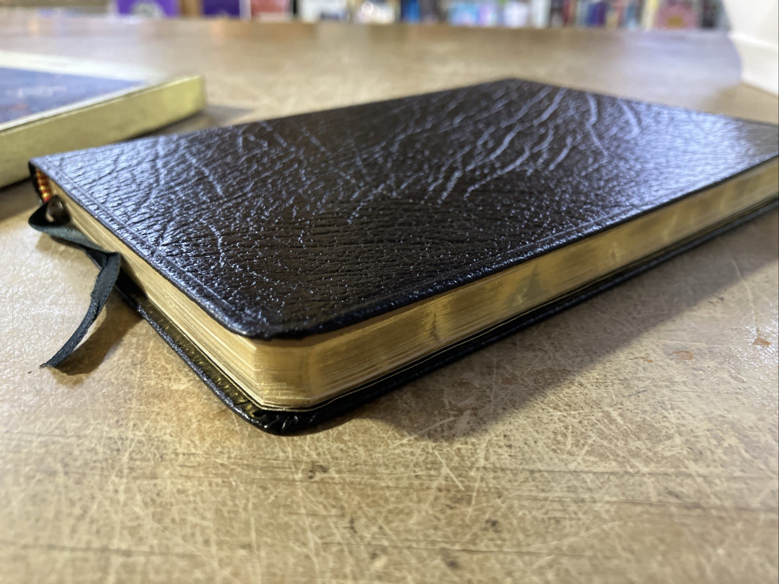 Cambridge Cameo New Testament Psalms Bible KJV Genuine Berkshire Leather 4 TXRL