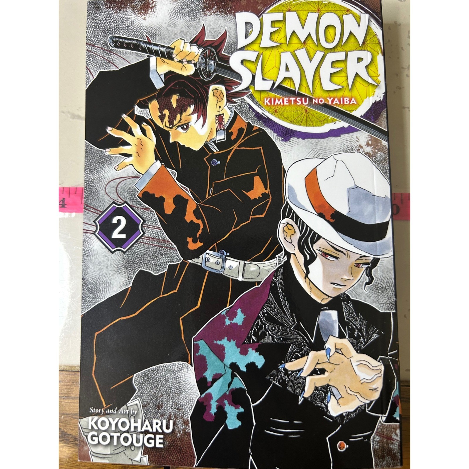 Demon Slayer Kimetsu no Yaiba Manga Volumes 1 2 3 VIZ Media Shonen Jump