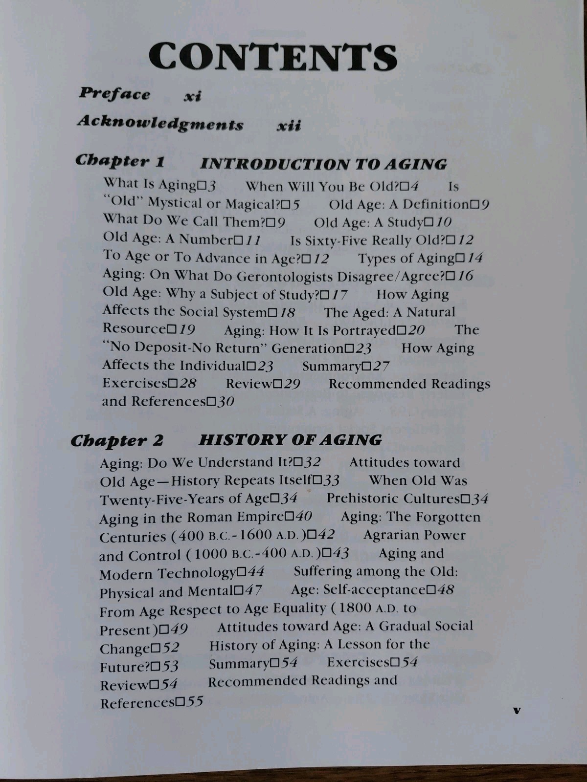 Aging in America An Introduction to Gerontology Instructors Study Guide Zins ED8