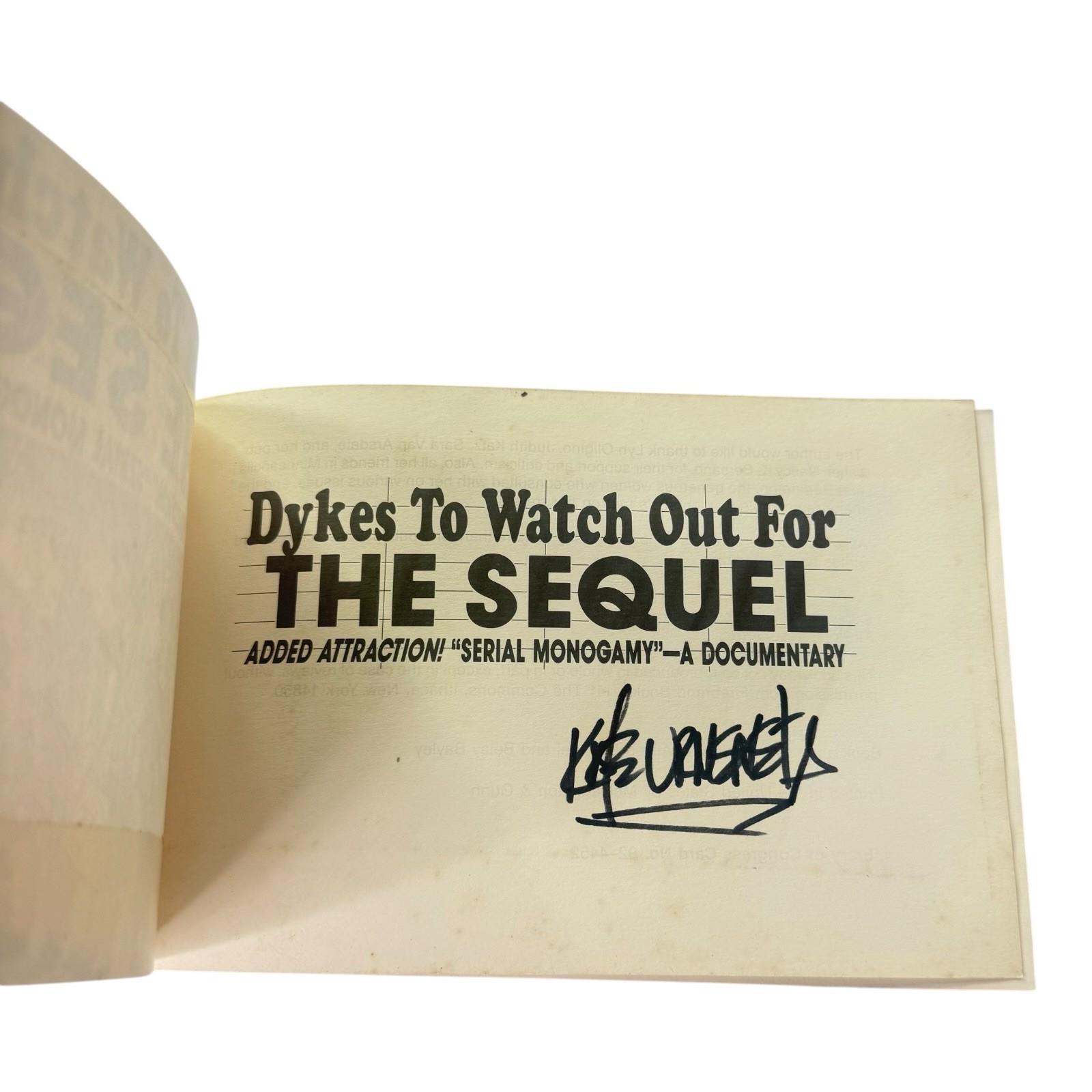 Dykes to Watch Out for: The Sequel : Added Attraction! “Serial Monogamy” : A…