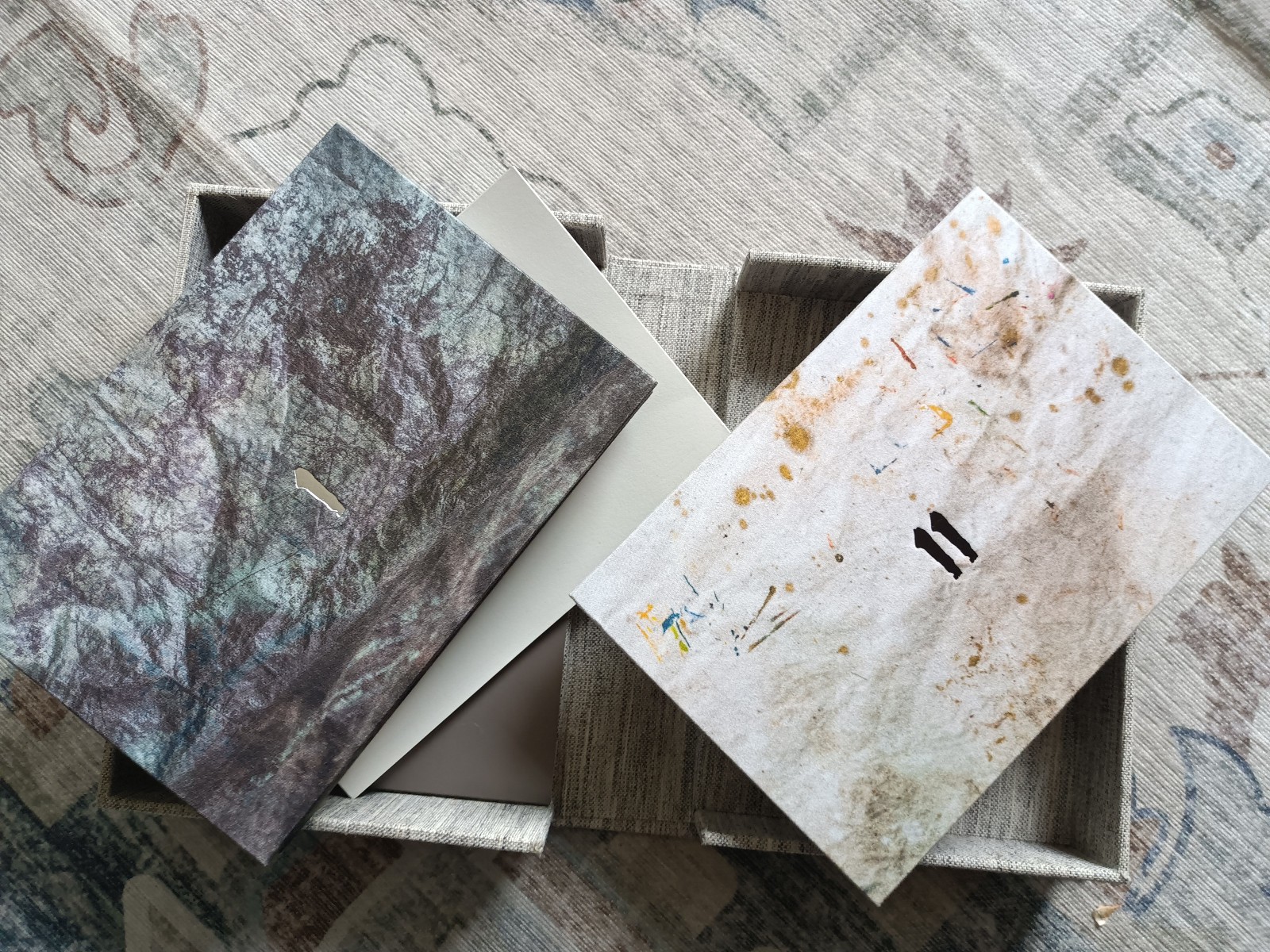 Gathered_Lucinda Bunnen_Wabi-Sabi Art Books_2-vol Set_Signed_AP/500_Very Good