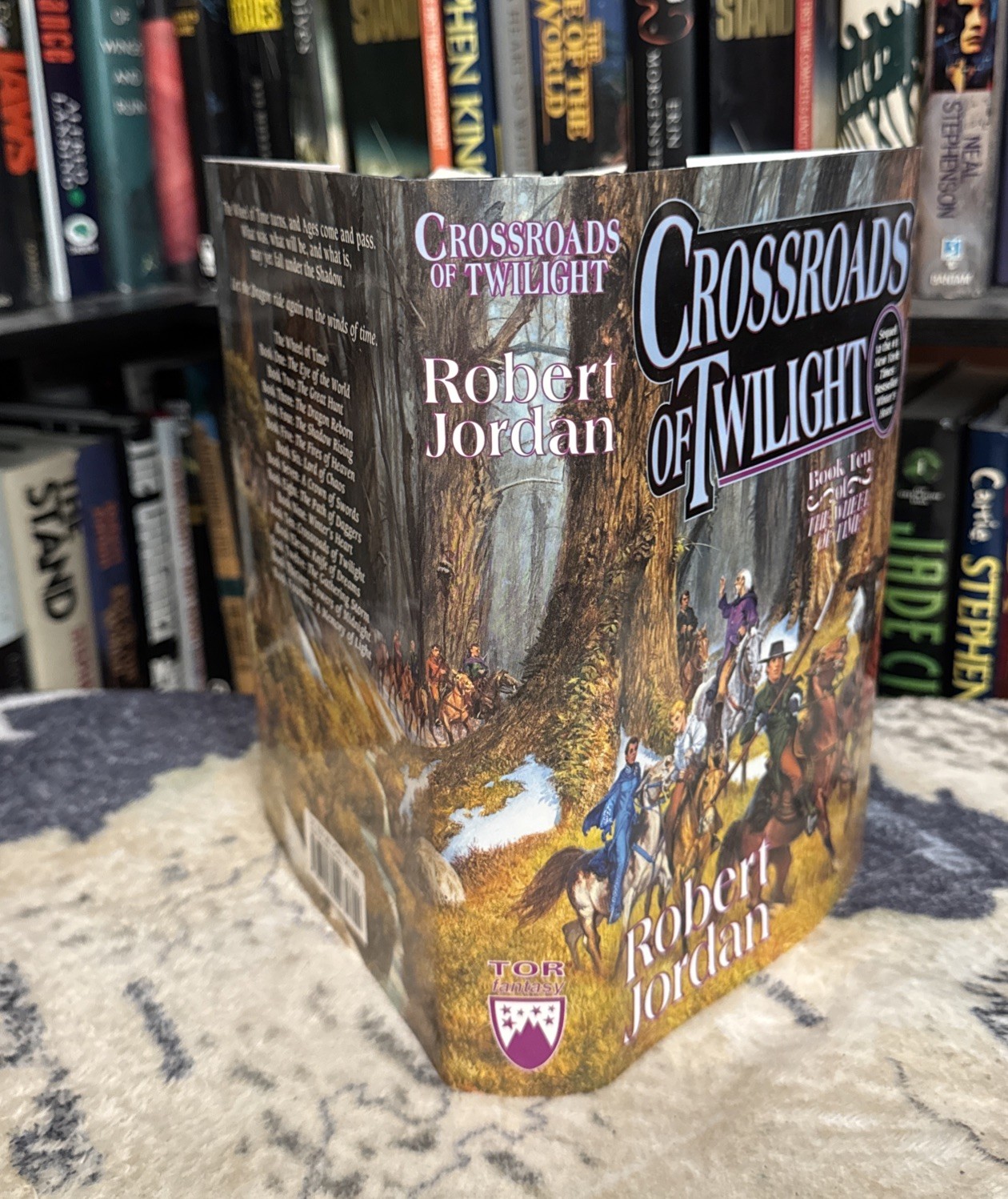 Crossroads of Twilight – Robert Jordan (Hardcover) Later Print, VG+, Wheel Time