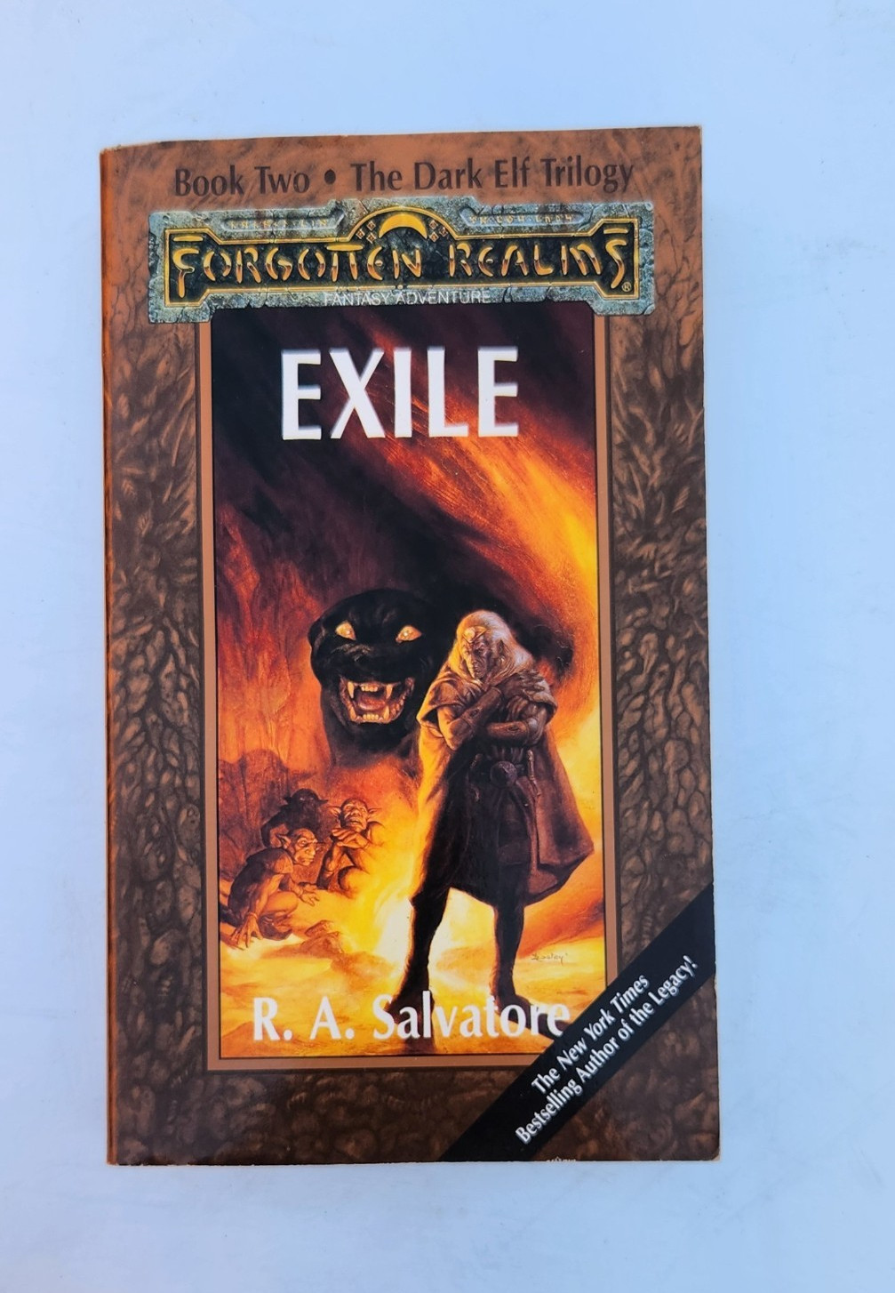 R.A. Salvatore The Dark Elf Trilogy Set Paperback: Homeland Exile Sojourn