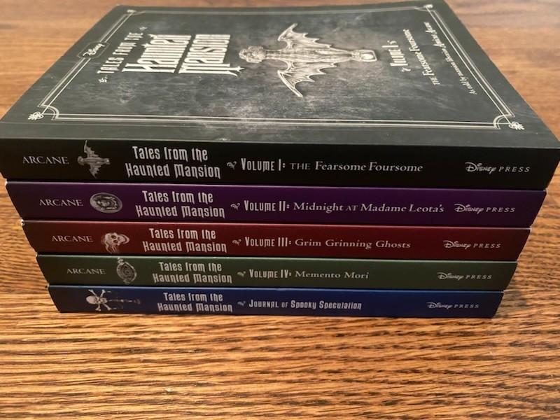 DISNEY TALES FROM THE HAUNTED MANSION By Amicus Arcane 5 Paperback Books