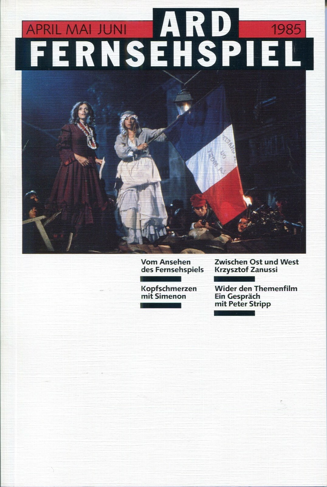 ARD FERNSEHSPIEL APRIL MAI JUNI 1985 (16x24cm) 104 Seiten