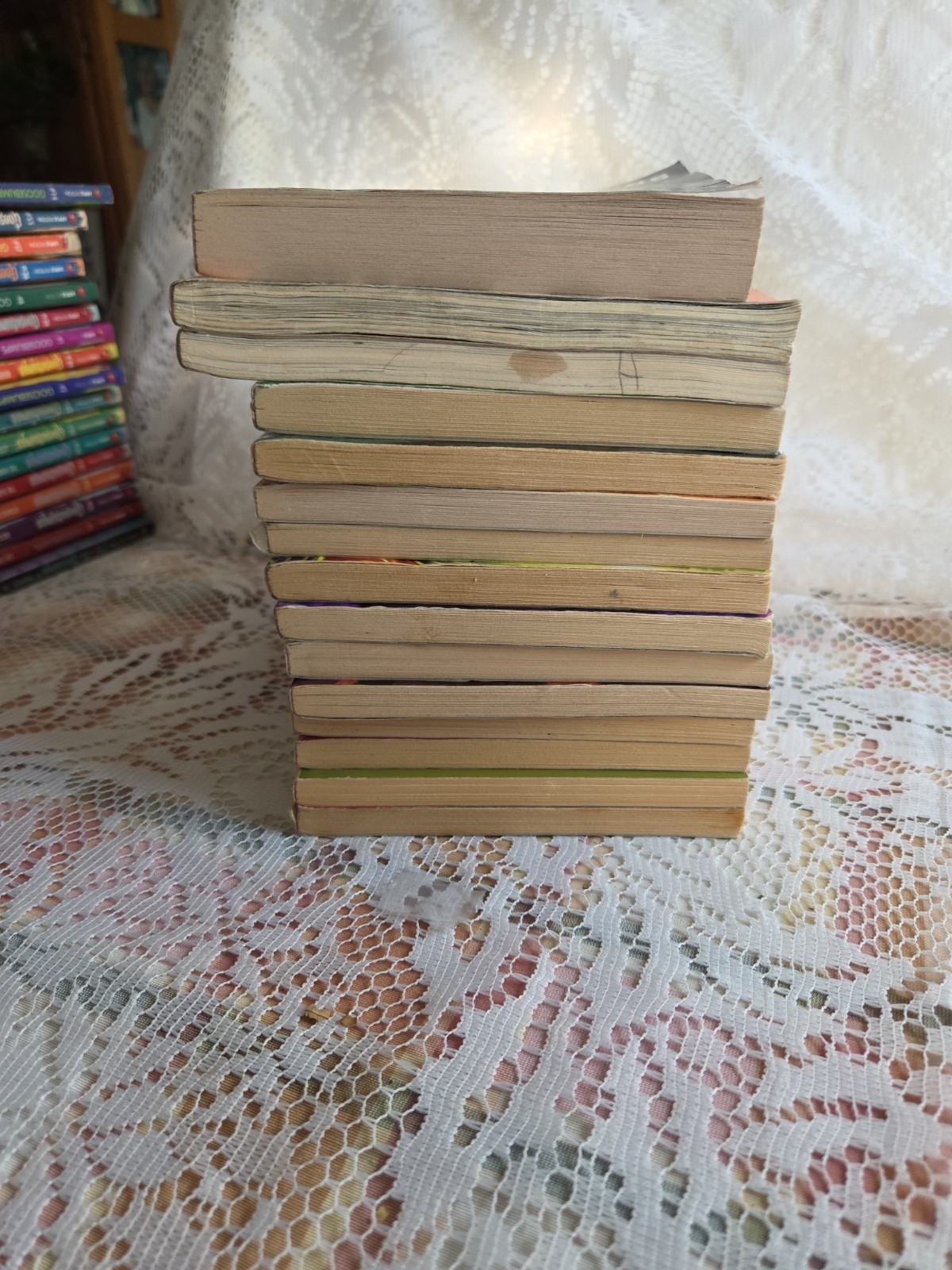 Lot of 15 Vintage Goosebumps Books R.L. Stine Scholastic Horror Series Pre-Loved