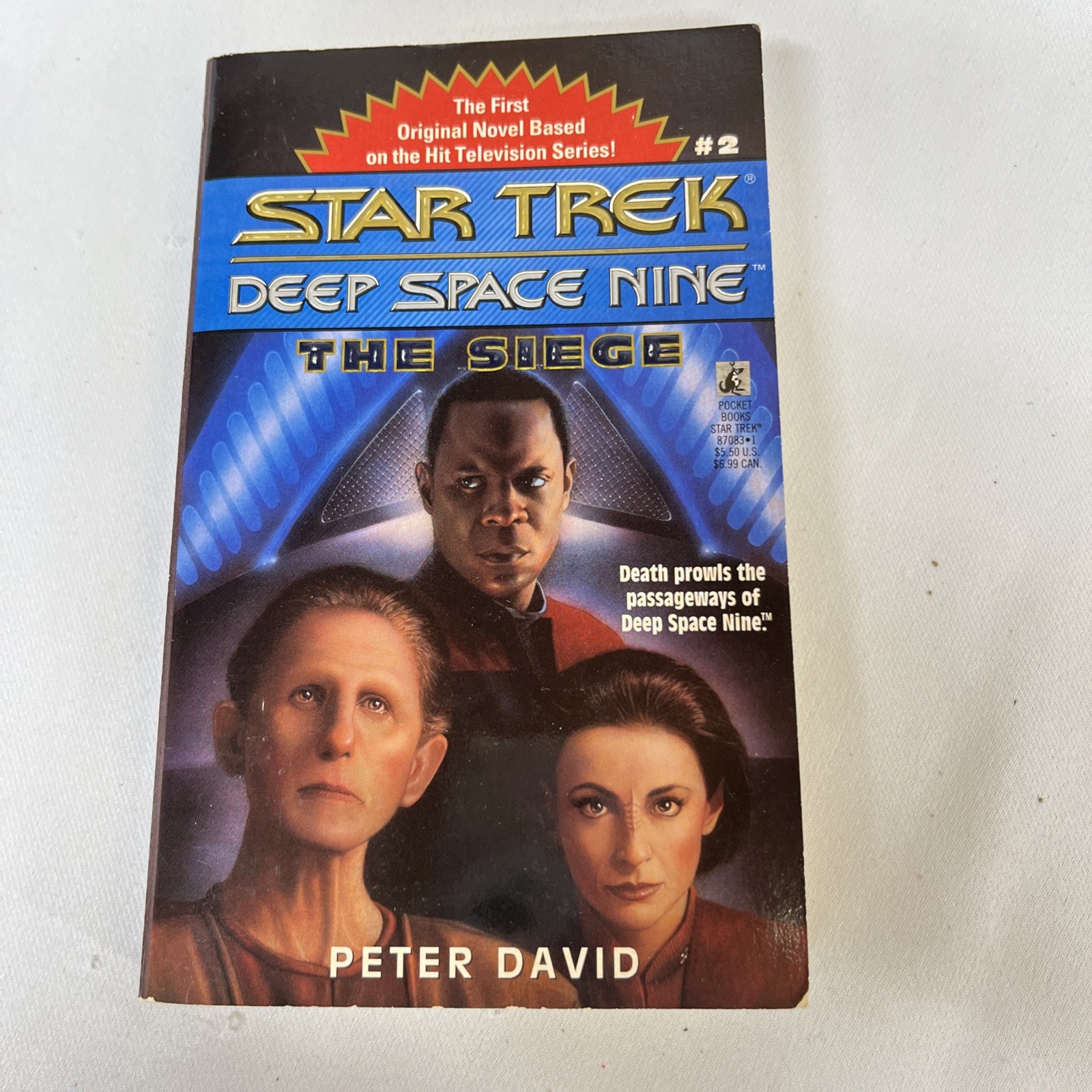 Star Trek Deep Space Nine Paperback Novels Lot of 7- “Warped” +#2,3,8,12,16,24