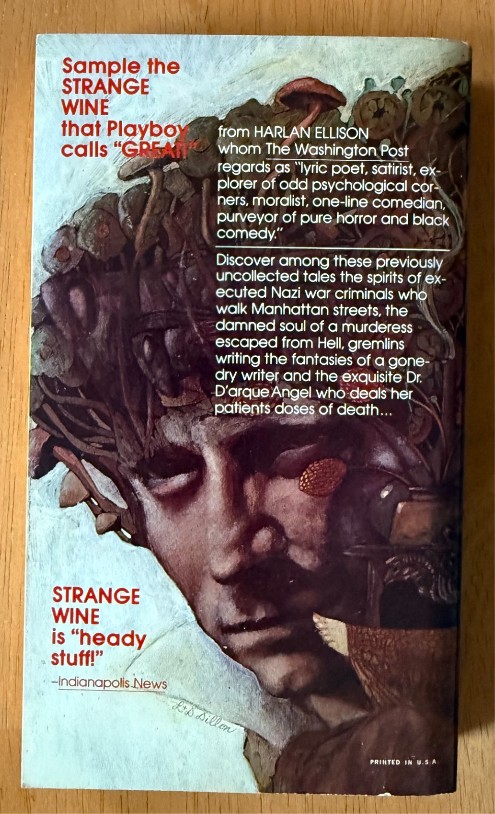 STRANGE WINE by Harlan Ellison – 1979 Warner