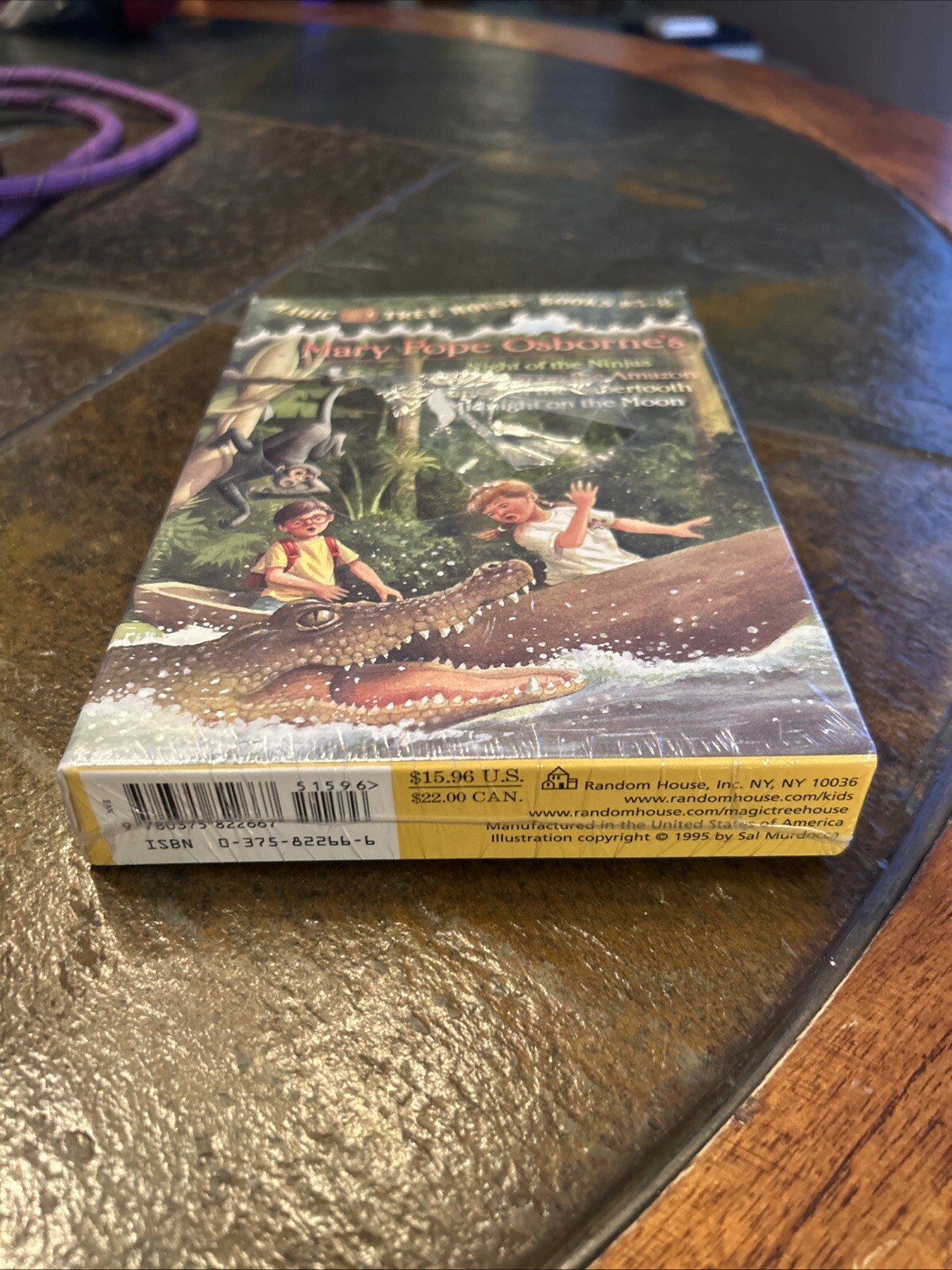 VTG 1995 Magic Tree house Mary Pope Osbourne Book Set Books #5-8 NEW SEALED W