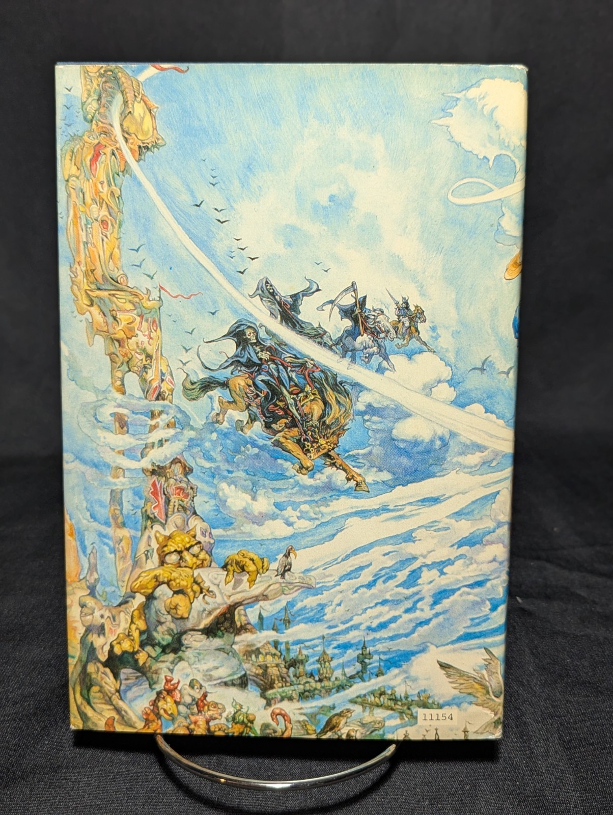 The Light Fantastic Terry Pratchett 1986 HC BCE Dust Jacket Discworld Book 2