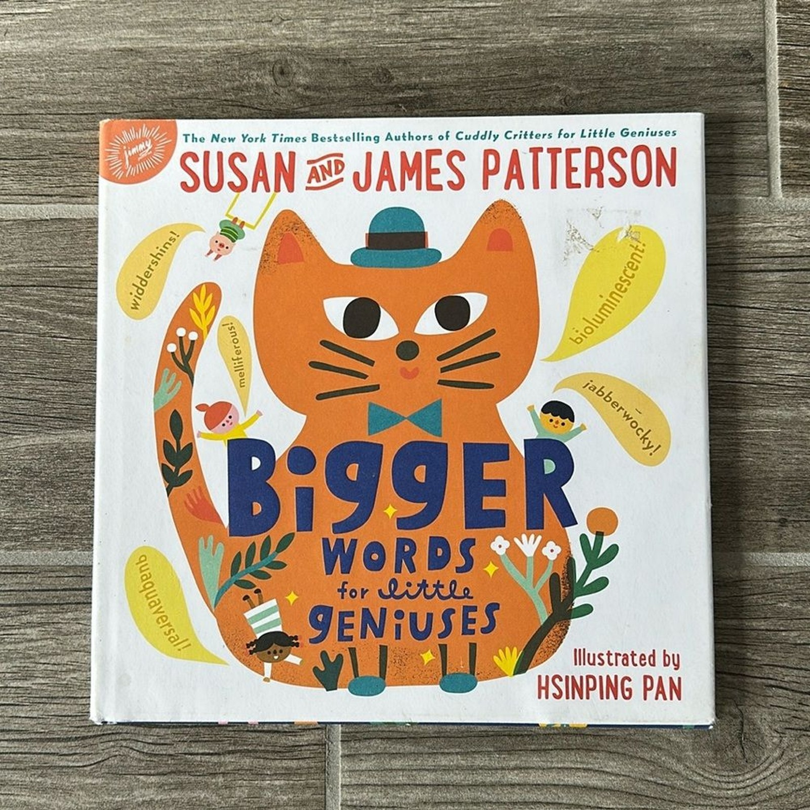 Bigger Words for Little Geniuses by Susan and James Patterson – Hardcover Book