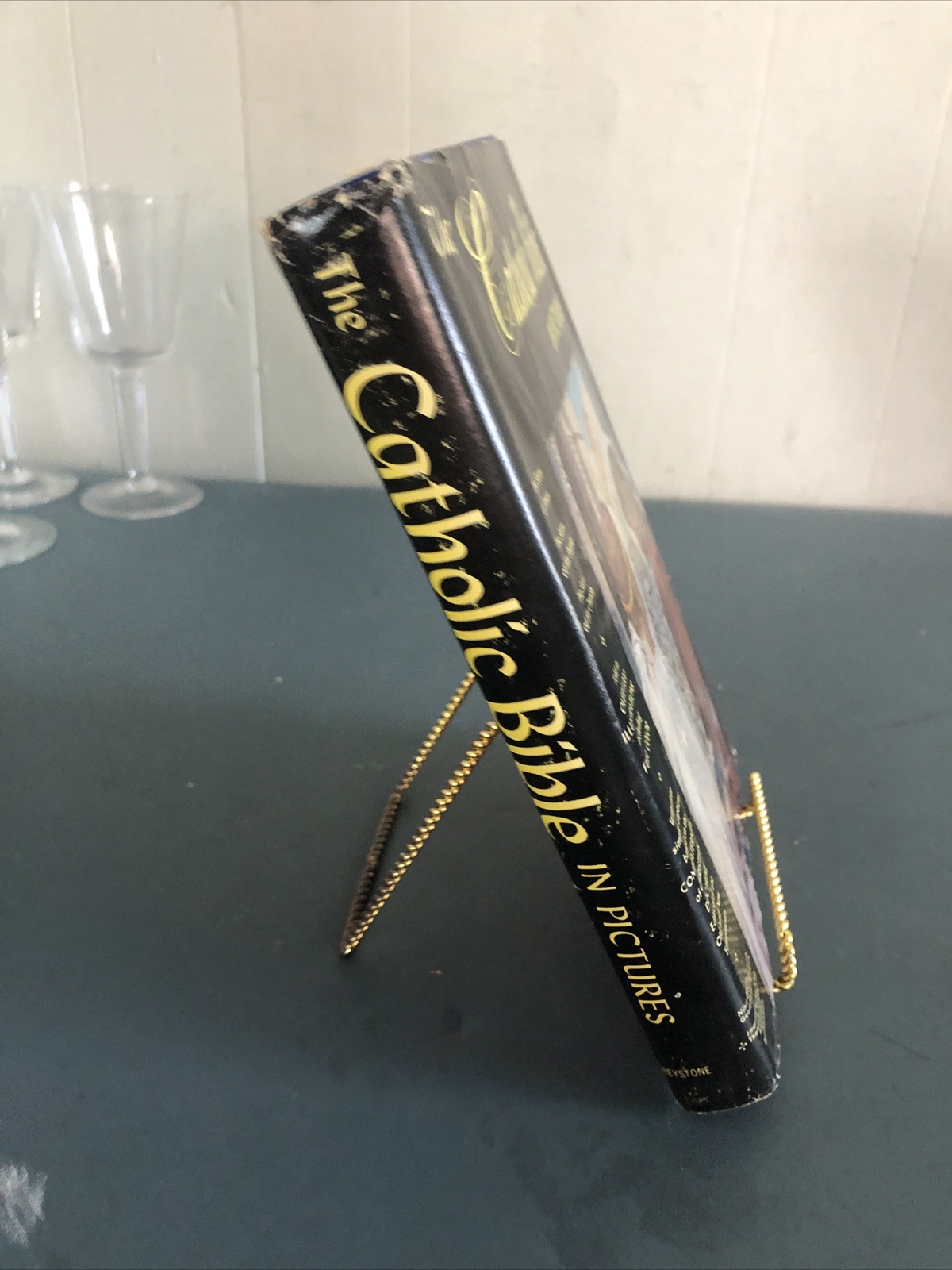 My The Catholic Bible In Pictures 1955 Greystone Press HC DJ