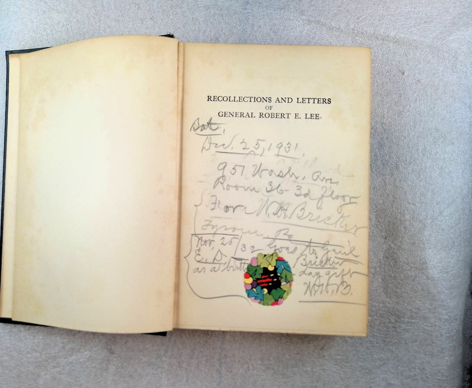 Recollections & Letters of General Robert E. Lee by Captain R. E. Lee 1924