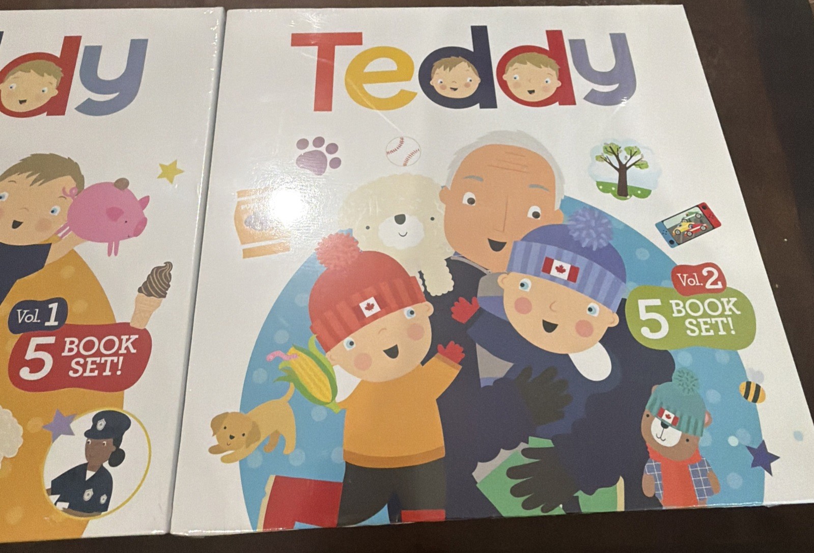 Ryan Cohen Teddy Vol. 1 & 2 10-Book Box Set Picture Book Illustrated, Deal!!