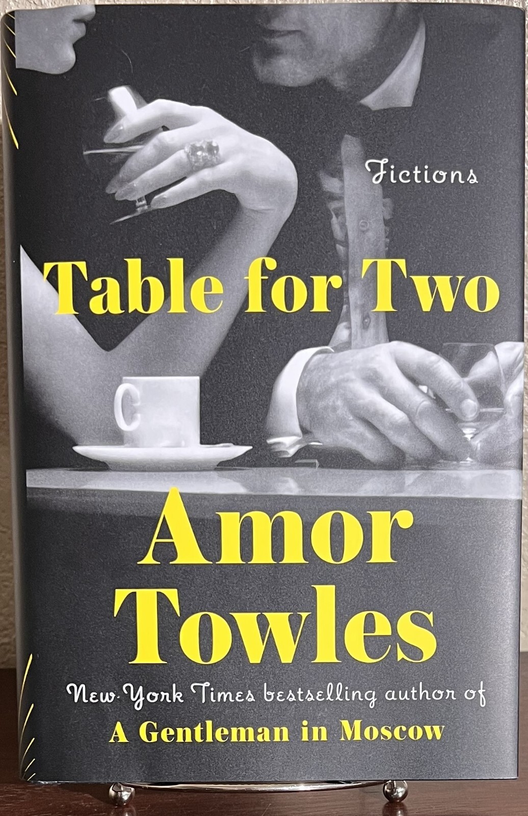 TABLE FOR TWO : Fictions by Amor Towles (2024, Hardcover) 1st/1st
