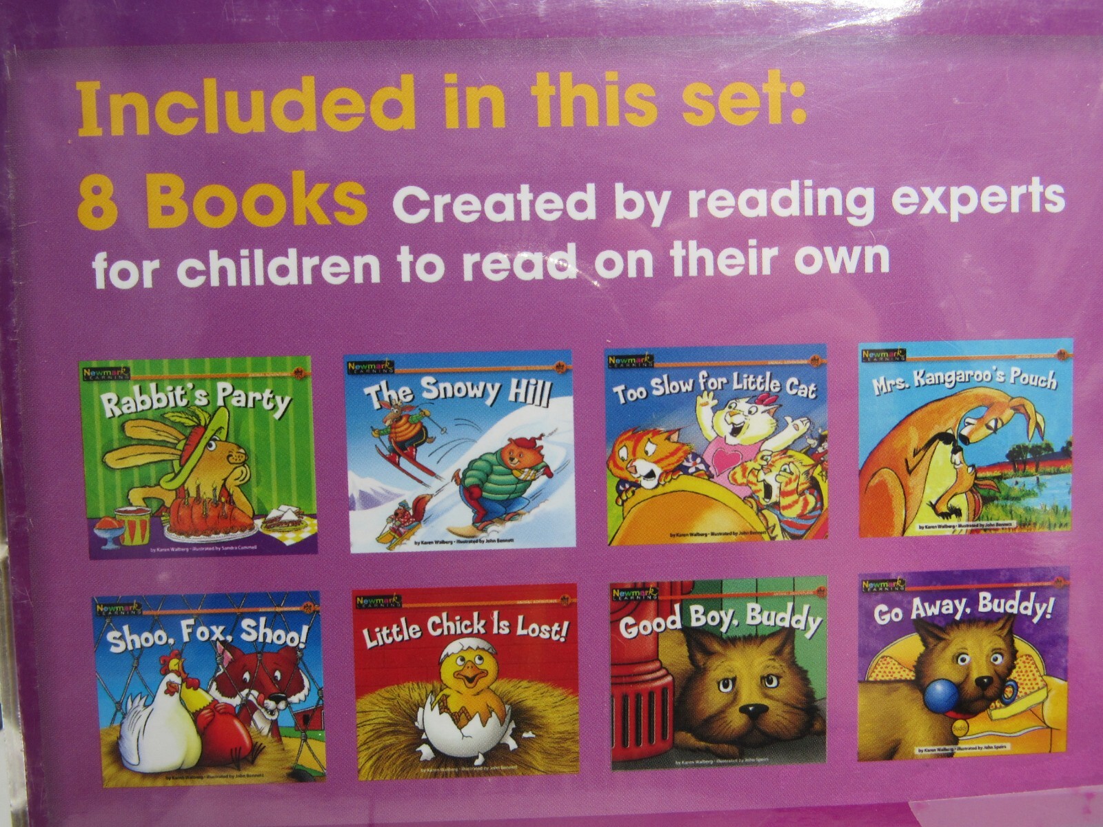 Activities Books 8 set box Early Reading Collection Animal