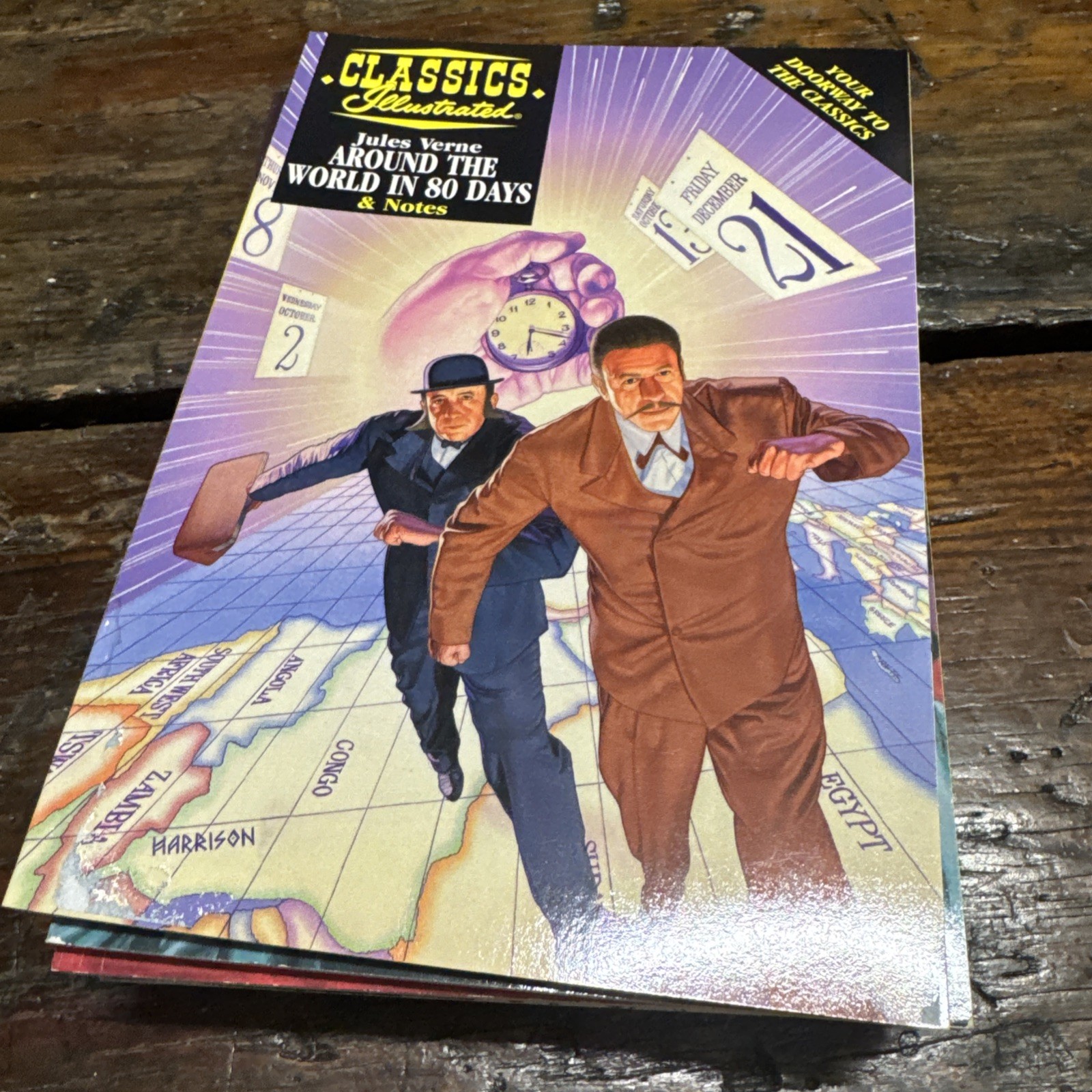 Lot Sale, Classics Illustrated, 1997, 9 Paperbacks